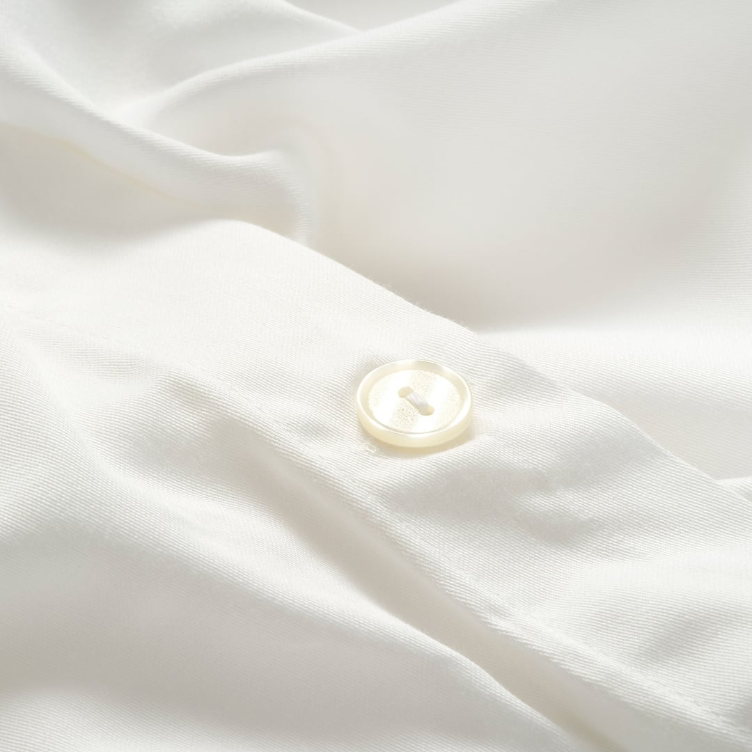 Kadmos 200 Tc Nakışlı Bambu Nevresim Takımı 160x220 Cm Ekru