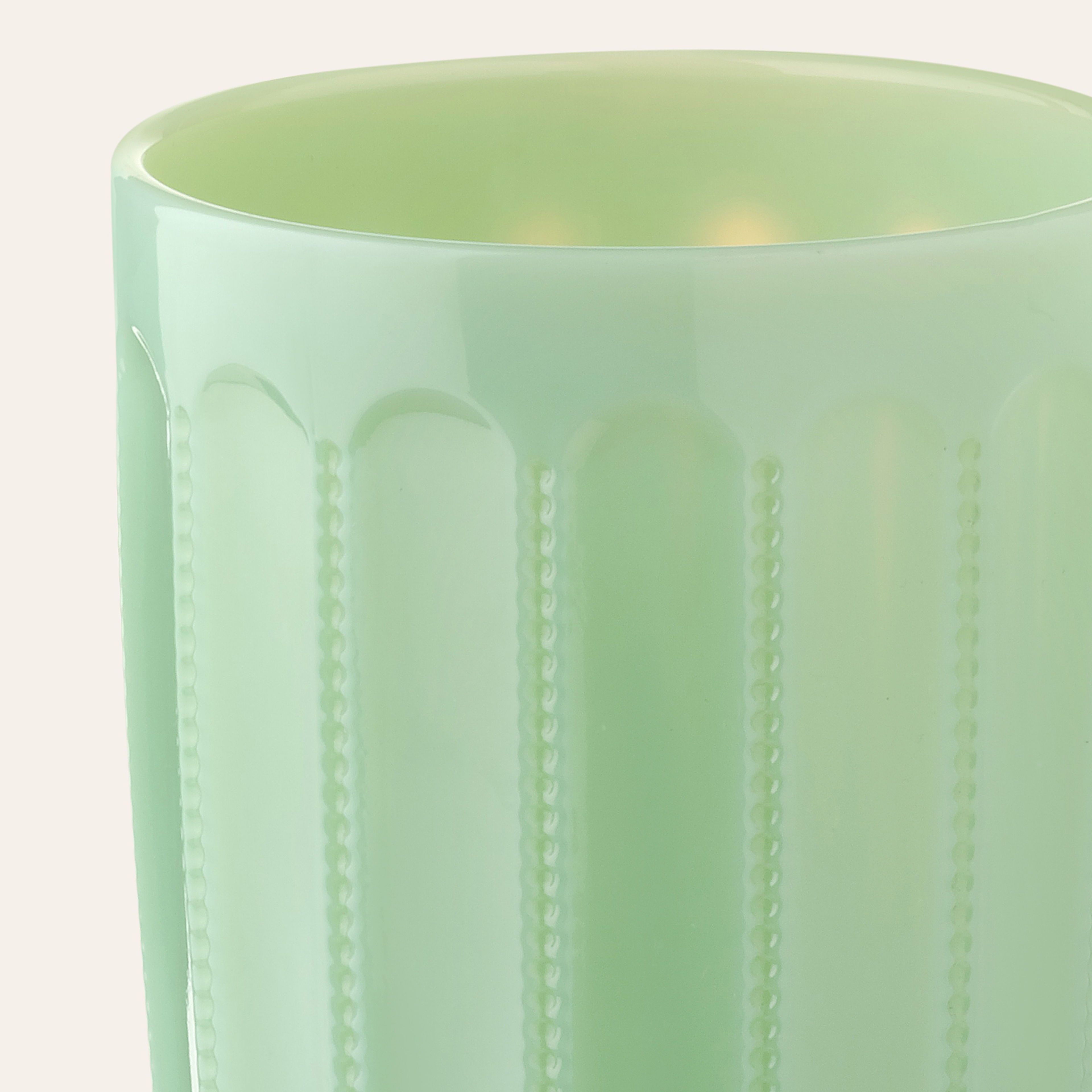 Henan Cam Meşrubat Bardağı 350 Ml Yeşil