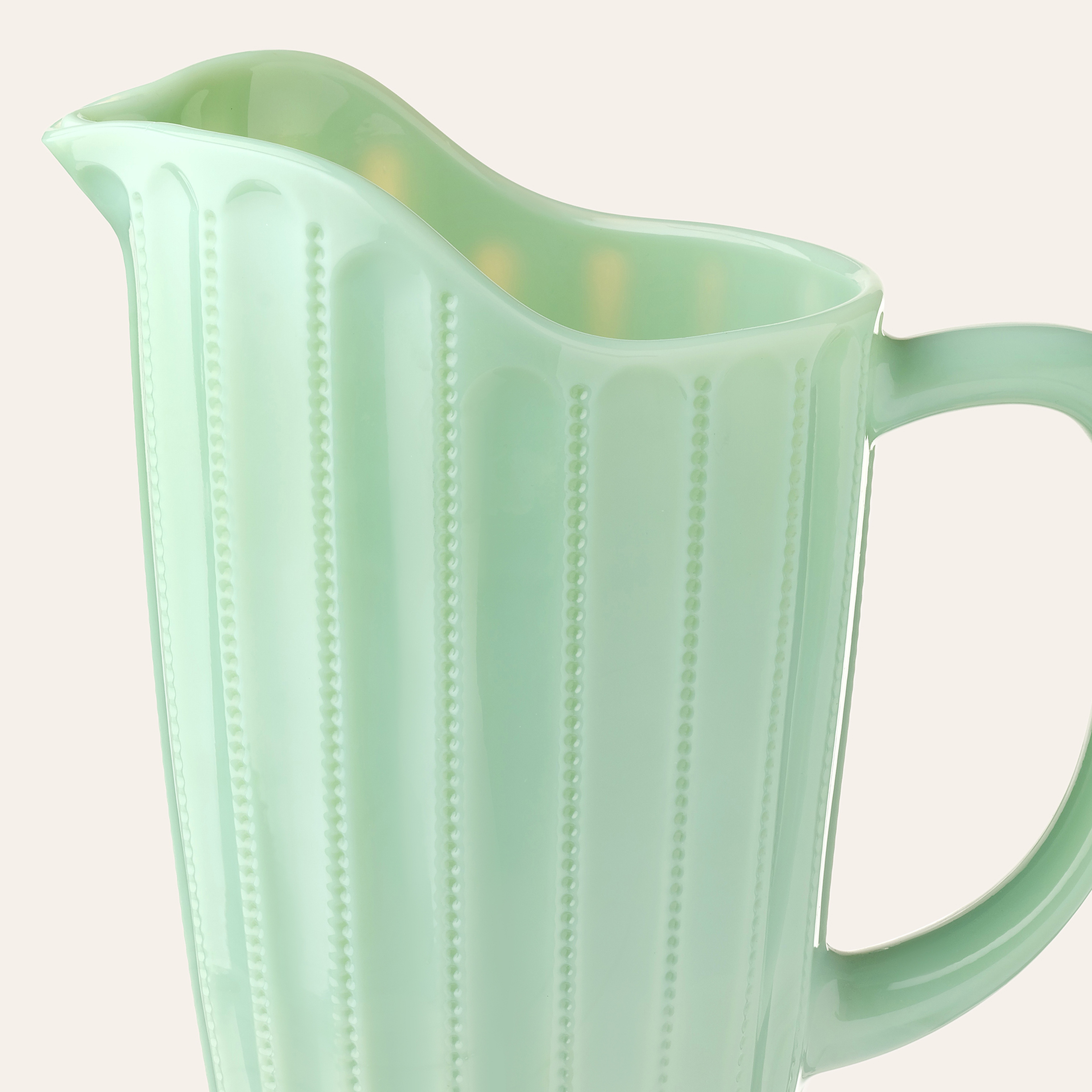 Henan Cam Sürahi 1000 Ml Yeşil