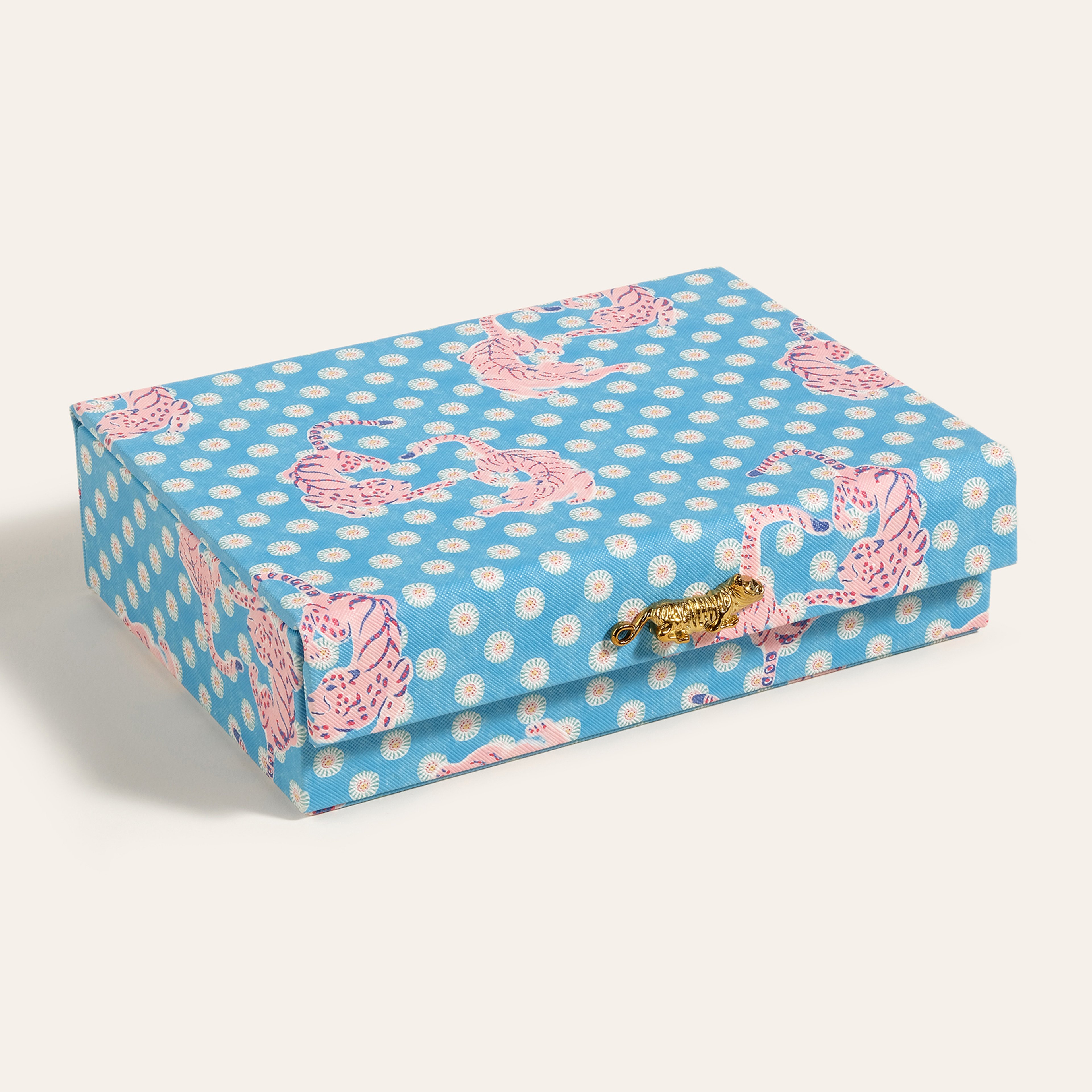 Meılın Pvc Takı Kutusu 22x16.5x6 Cm Mavi