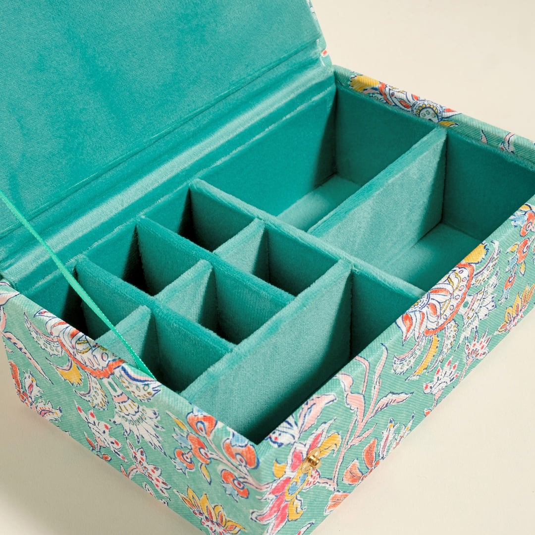 Meılın Pvc Takı Kutusu 18x12.5x6 Cm Yeşil