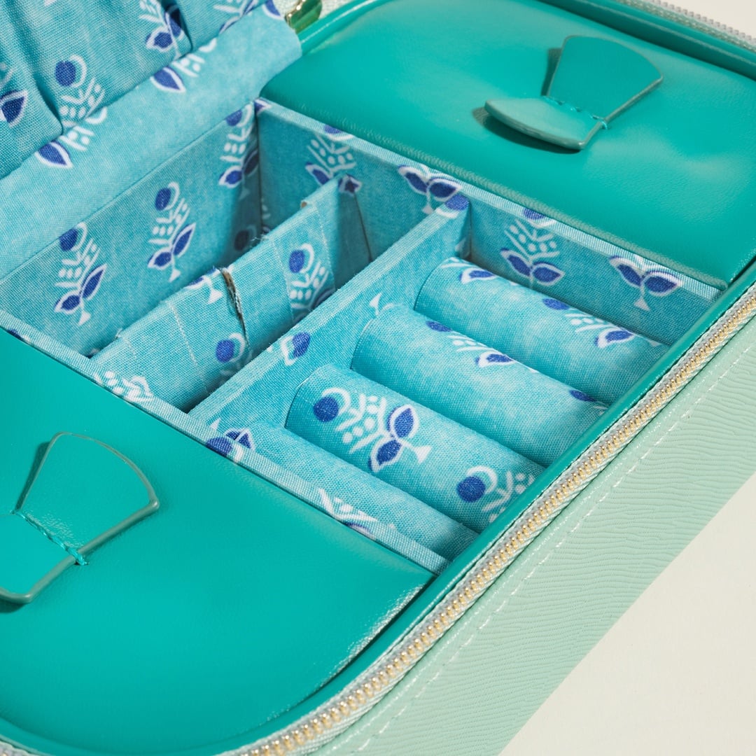 Meılın Pvc Takı Kutusu 18.3x10x5,5 Cm Yeşil