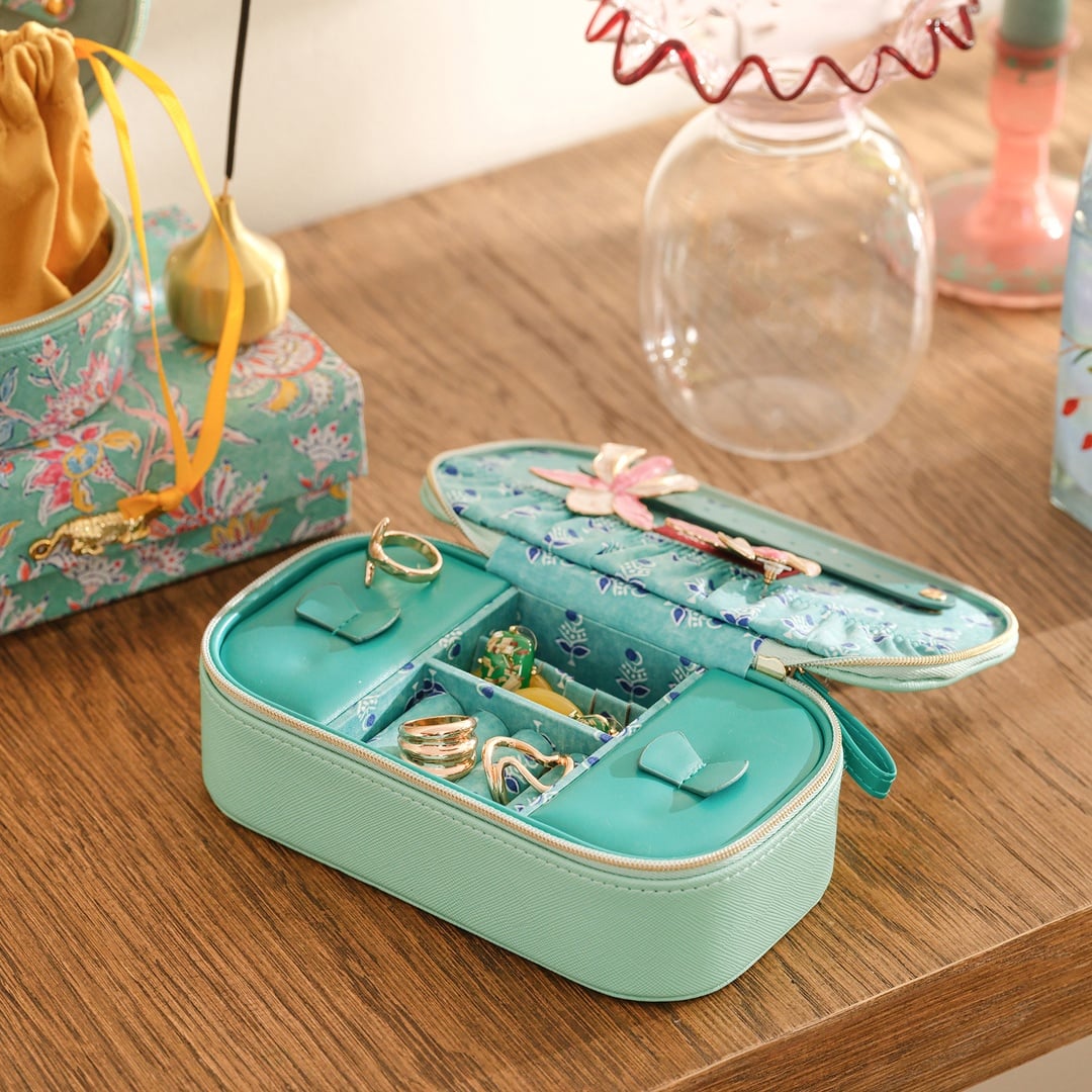 Meılın Pvc Takı Kutusu 18.3x10x5,5 Cm Yeşil