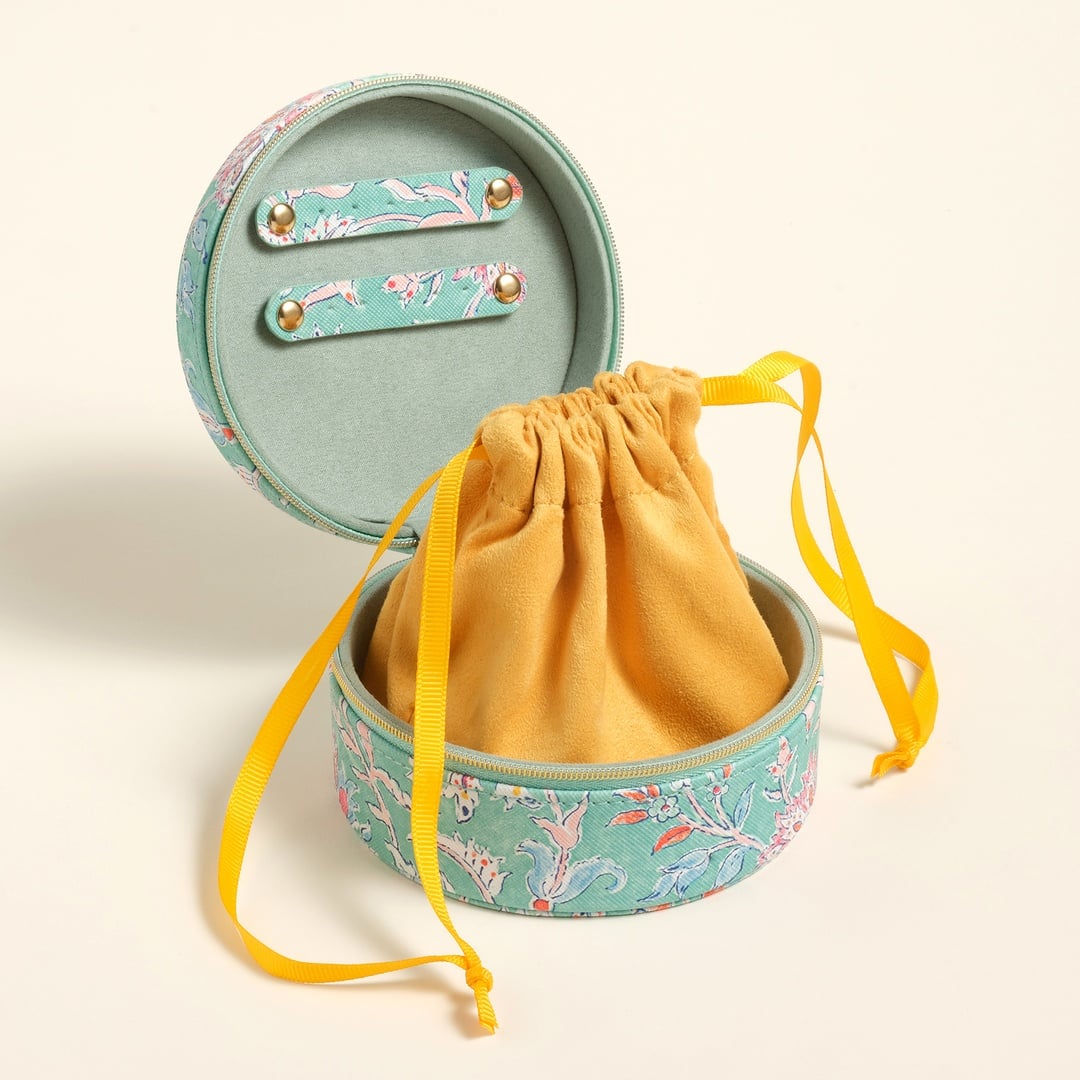 Meılın Pvc Takı Kutusu 12x12x6.5 Cm Yeşil