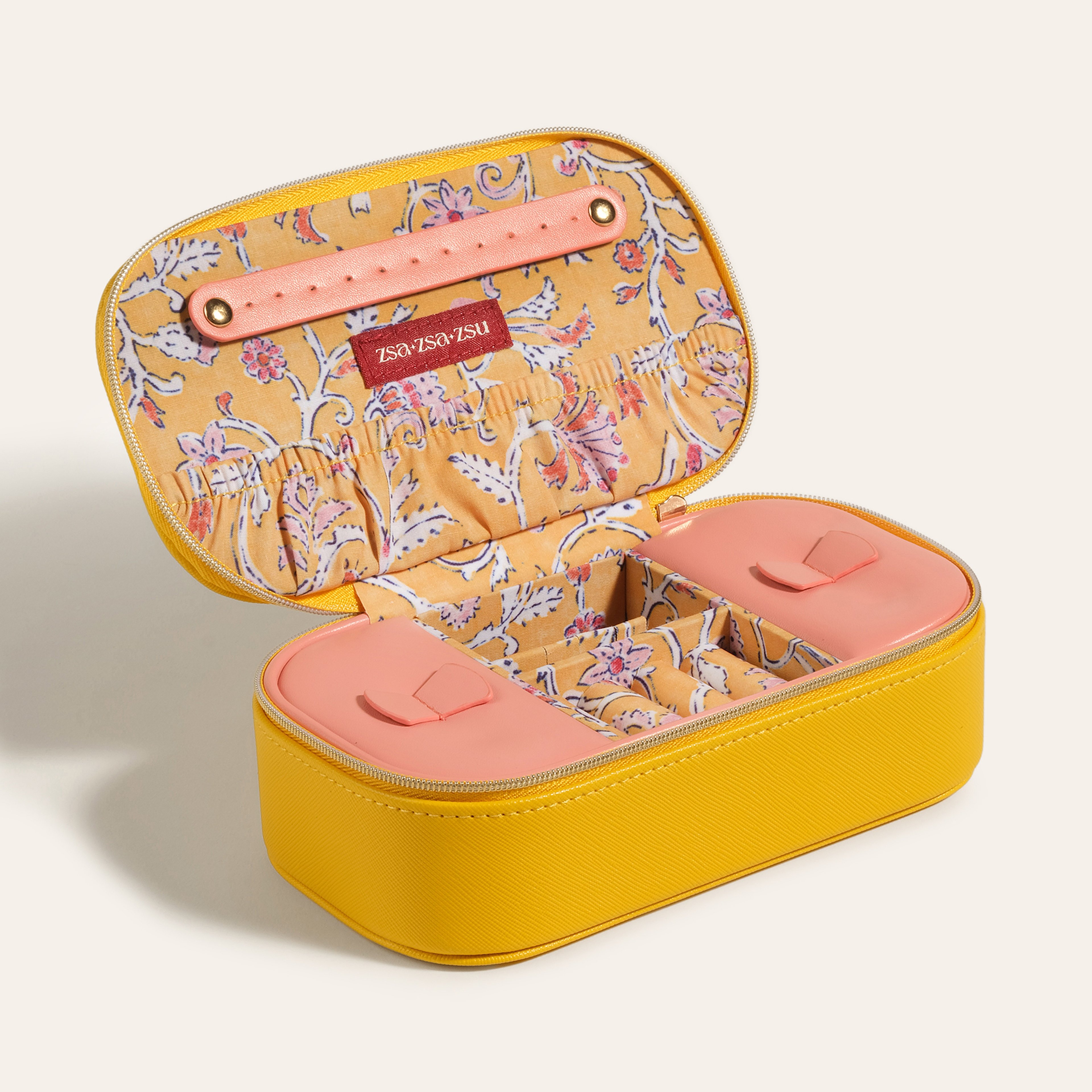 Meılın Pvc Takı Kutusu 18.3x10x5,5 Cm Sarı