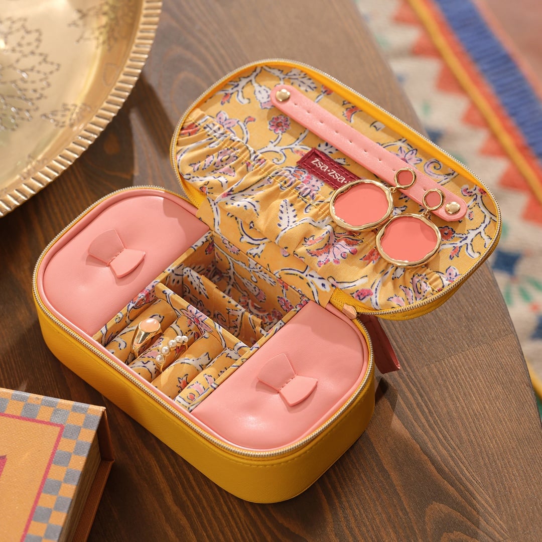 Meılın Pvc Takı Kutusu 18.3x10x5,5 Cm Sarı