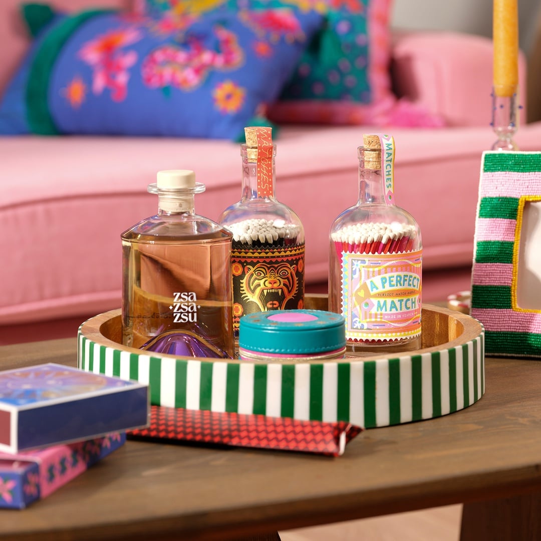 Roar Stamp Ahşap Hediyelik Eşya 19x8x8 Cm Renkli