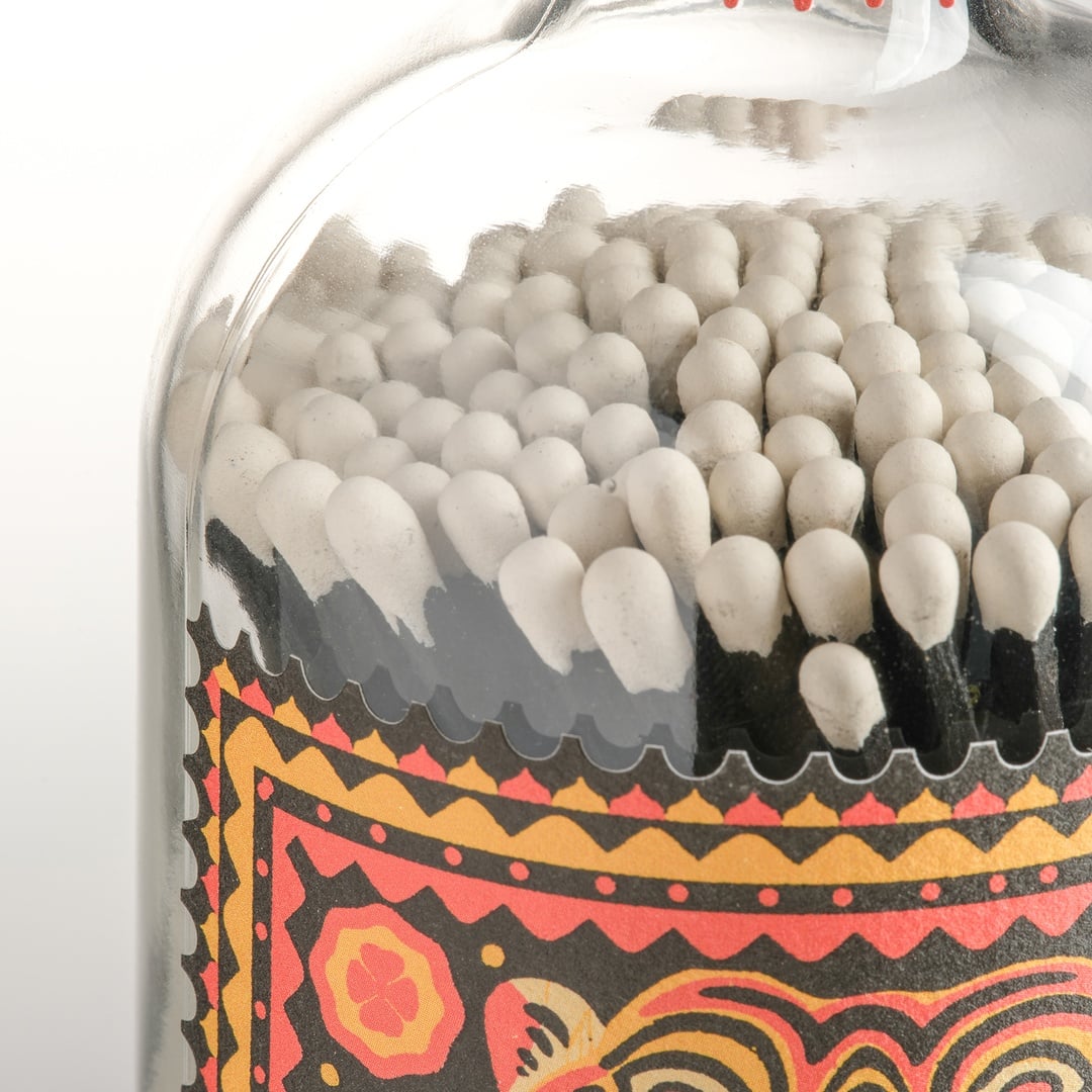 Roar Stamp Ahşap Hediyelik Eşya 19x8x8 Cm Renkli