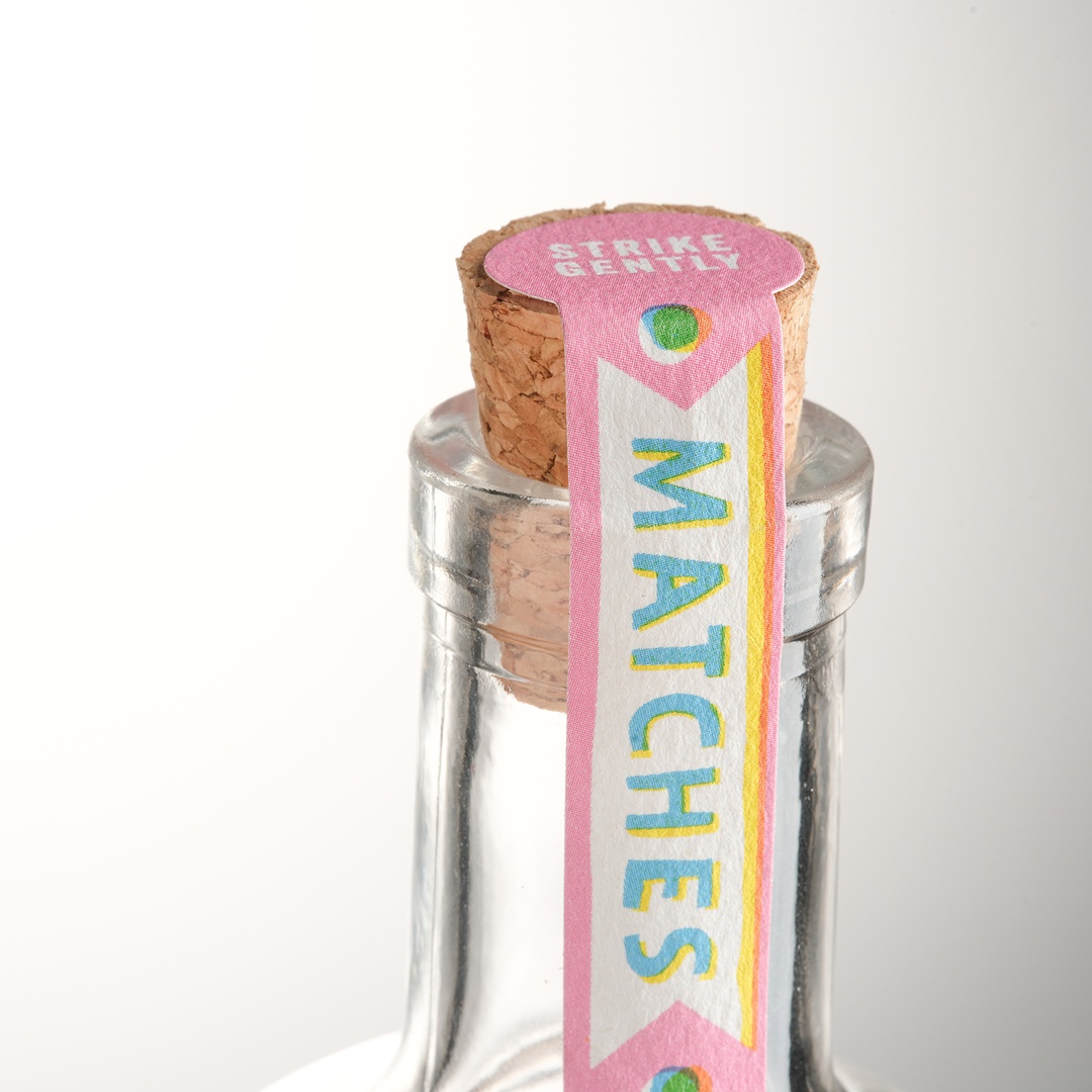 A Perfect Match Stamp Ahşap Hediyelik Eşya 19x8x8 Cm Renkli