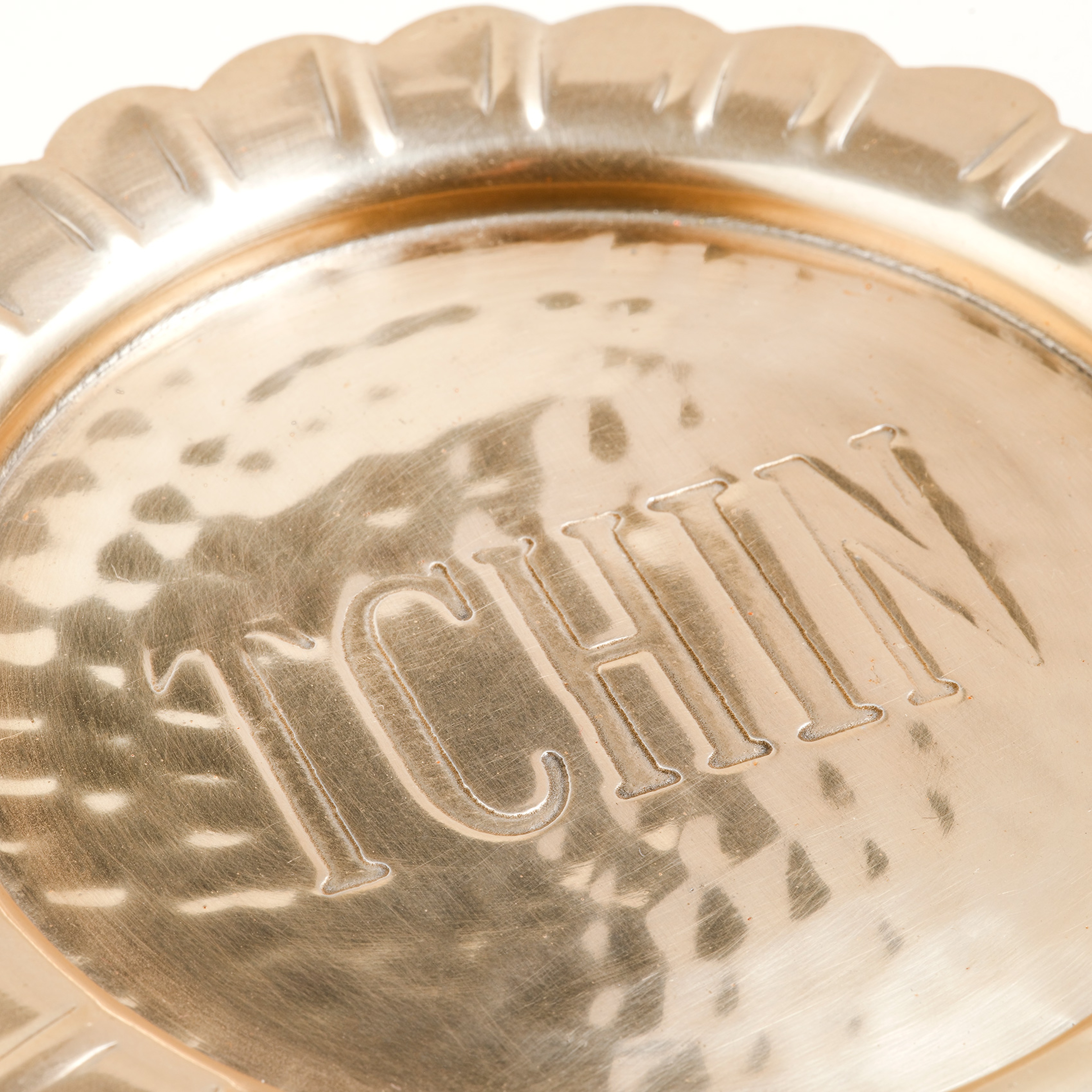 Nanpur Metal Bardak Altlığı 11x11x6 Cm Altın