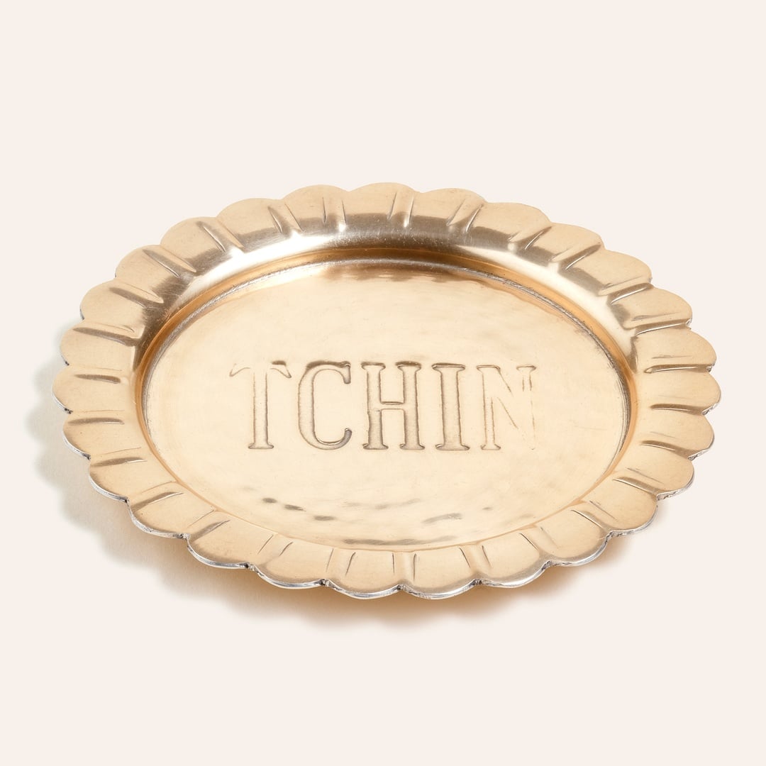 Nanpur Metal Bardak Altlığı 11x11x6 Cm Altın