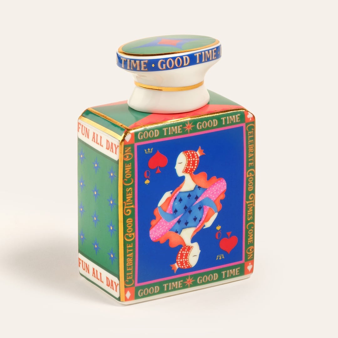 Shekou Porselen Dekoratif Obje 240 Ml Renkli