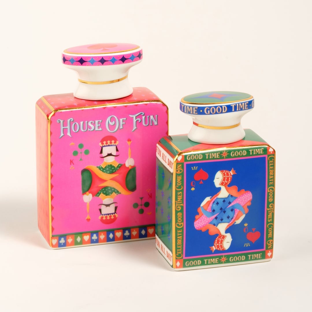 Shekou Porselen Dekoratif Obje 240 Ml Renkli