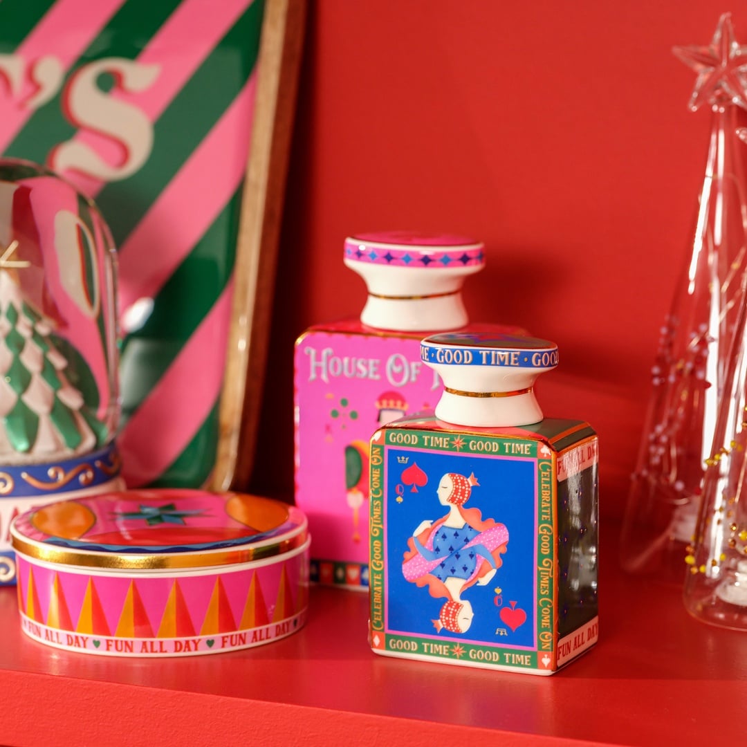 Shekou Porselen Dekoratif Obje 240 Ml Renkli