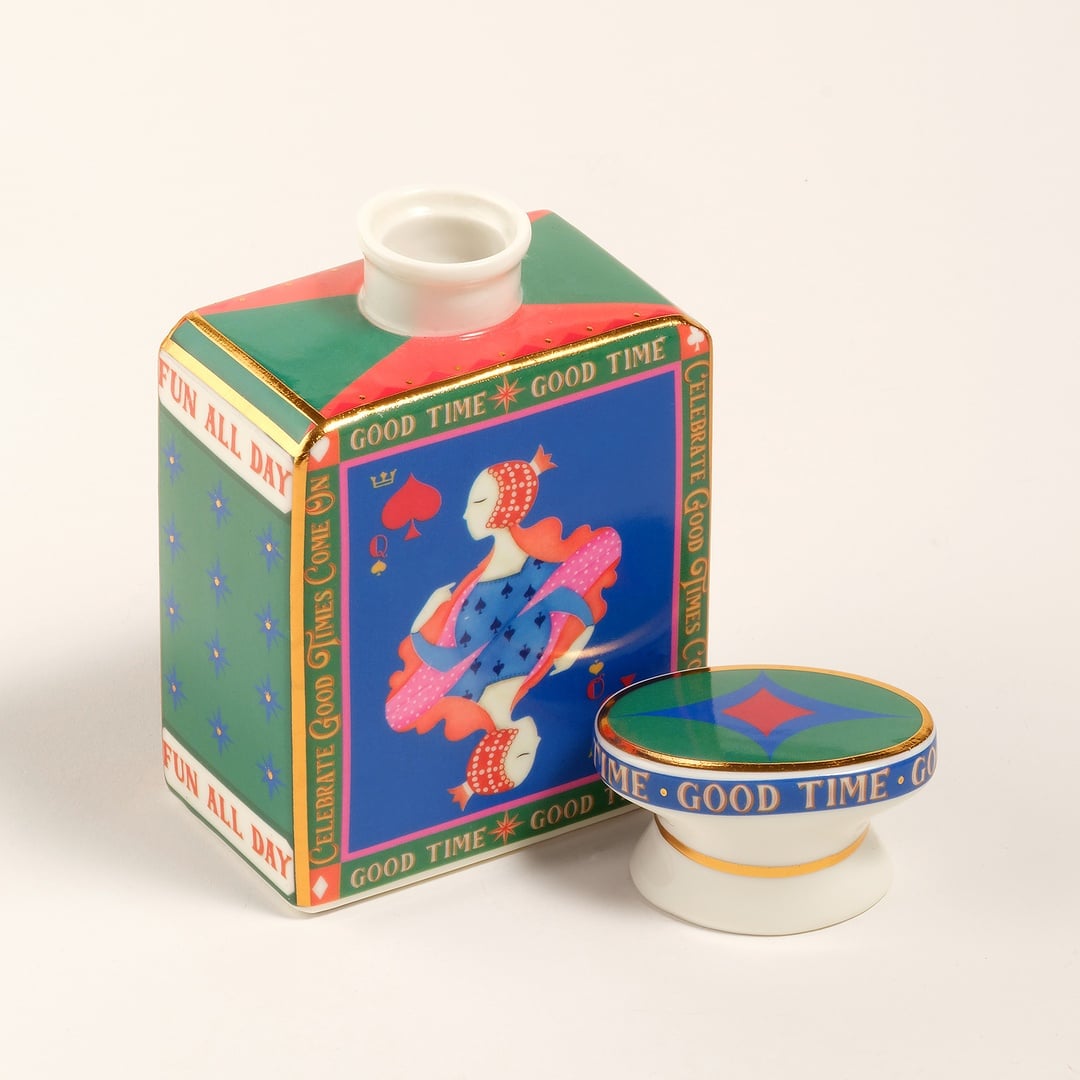 Shekou Porselen Dekoratif Obje 240 Ml Renkli