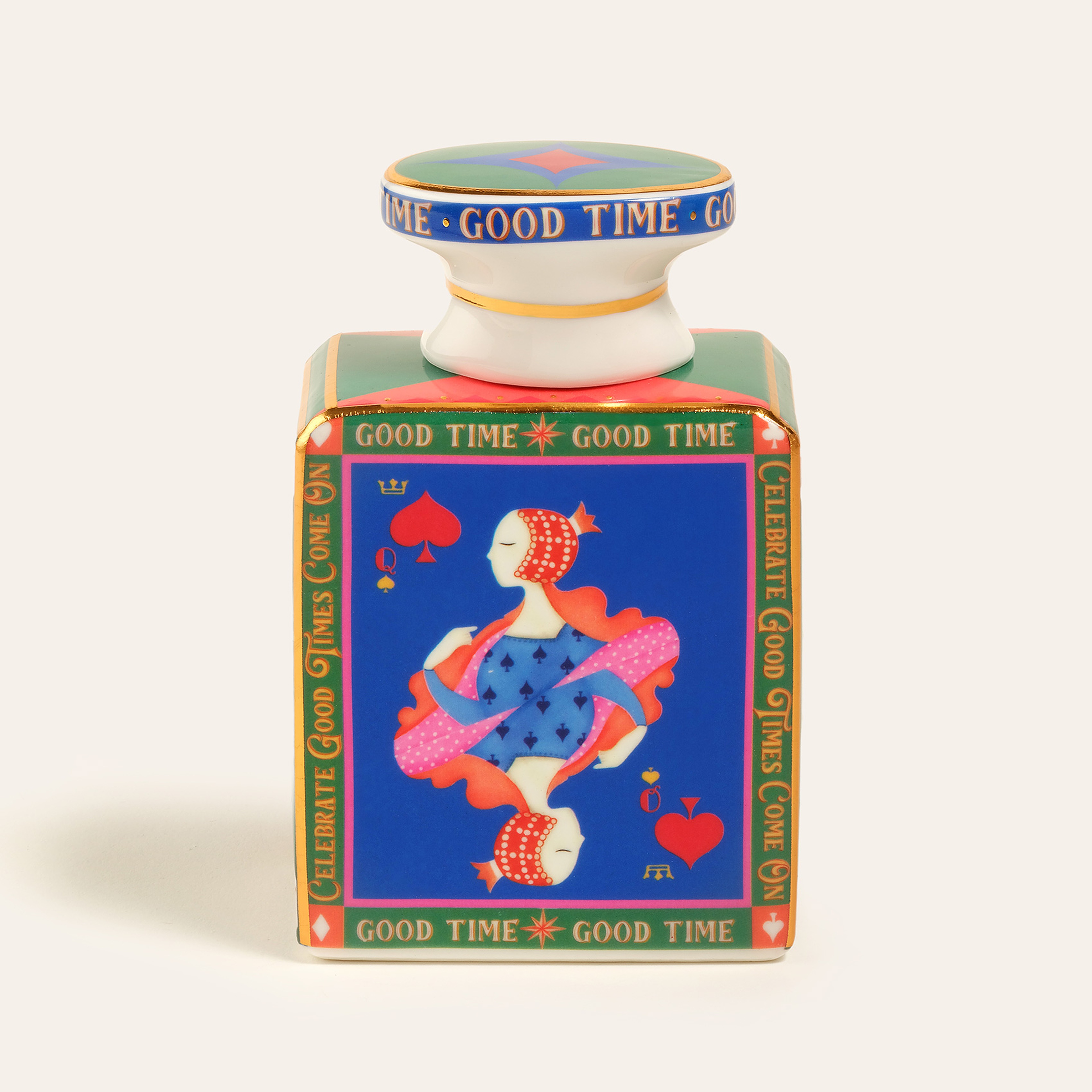 Shekou Porselen Dekoratif Obje 240 Ml Renkli