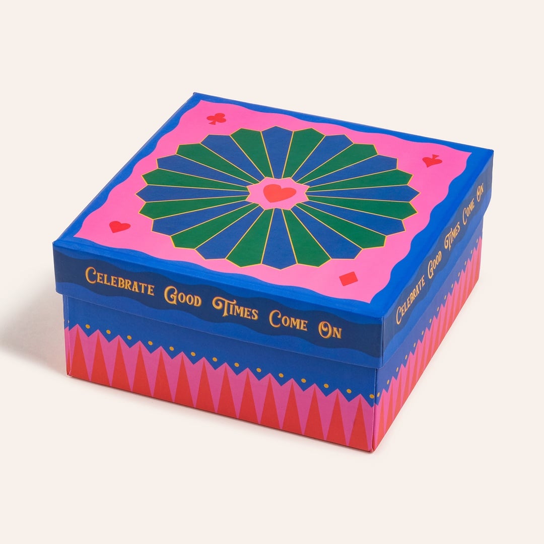 Shekou Porselen Dekoratif Obje 12x12x4 Cm Renkli