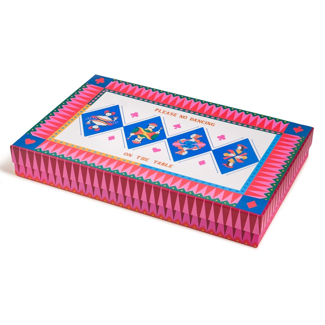 Shekou Porselen Dekoratif Tepsi 31x20x3 Cm Renkli