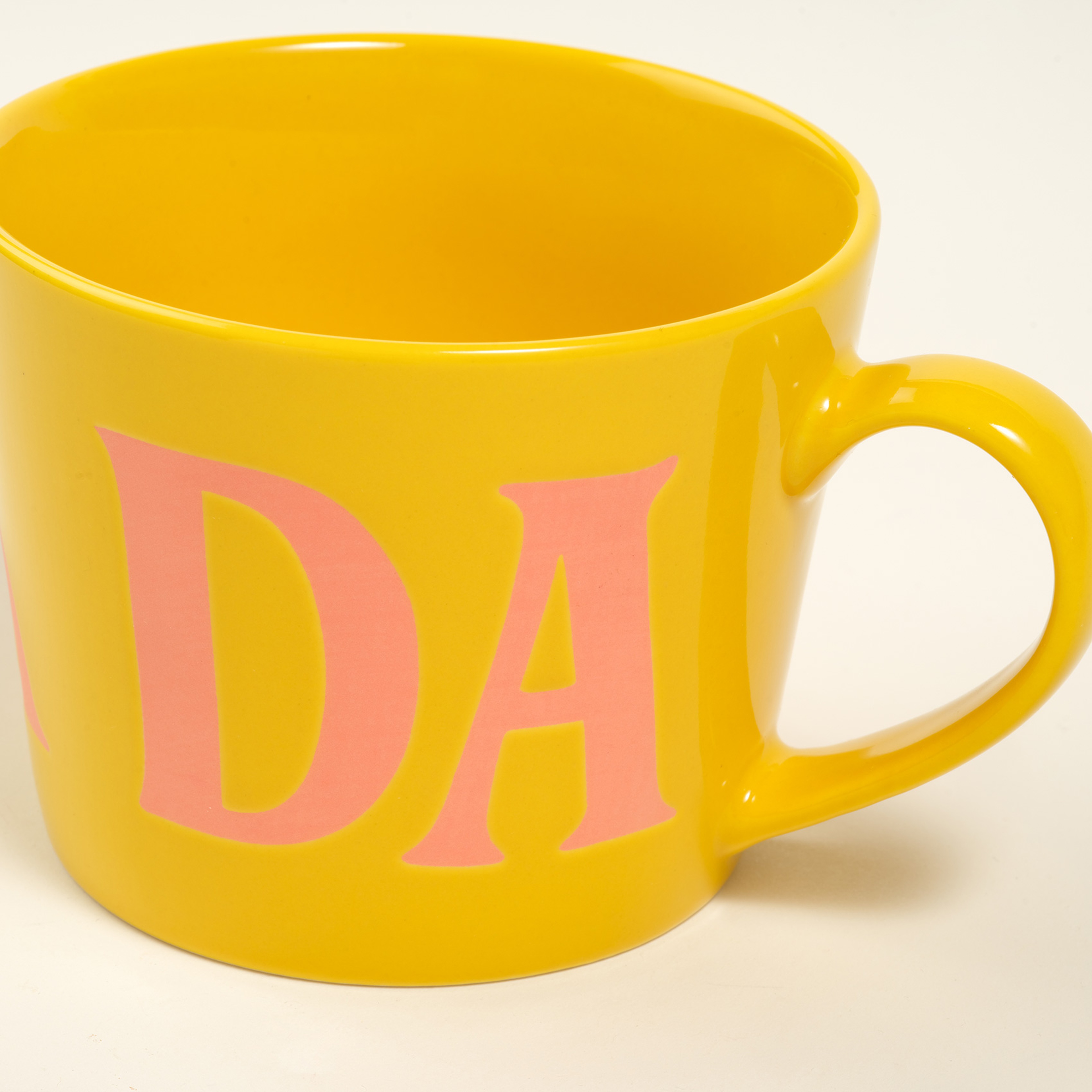 Luohu Porselen Kupa 360 Ml Sarı