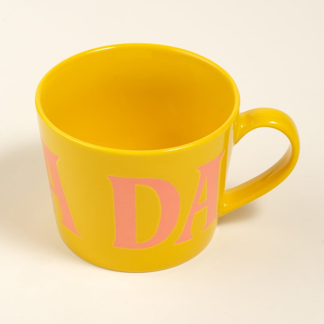 Luohu Porselen Kupa 360 Ml Sarı