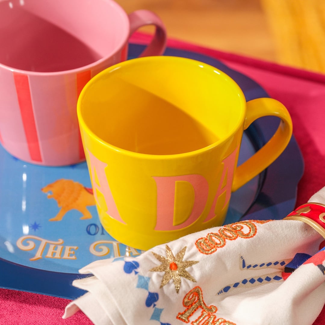 Luohu Porselen Kupa 360 Ml Sarı