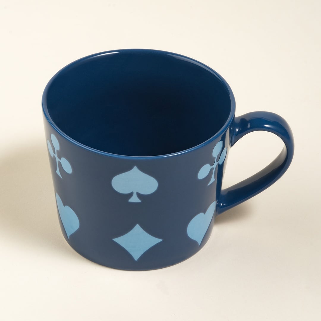 Luohu Porselen Kupa 360 Ml Mavi