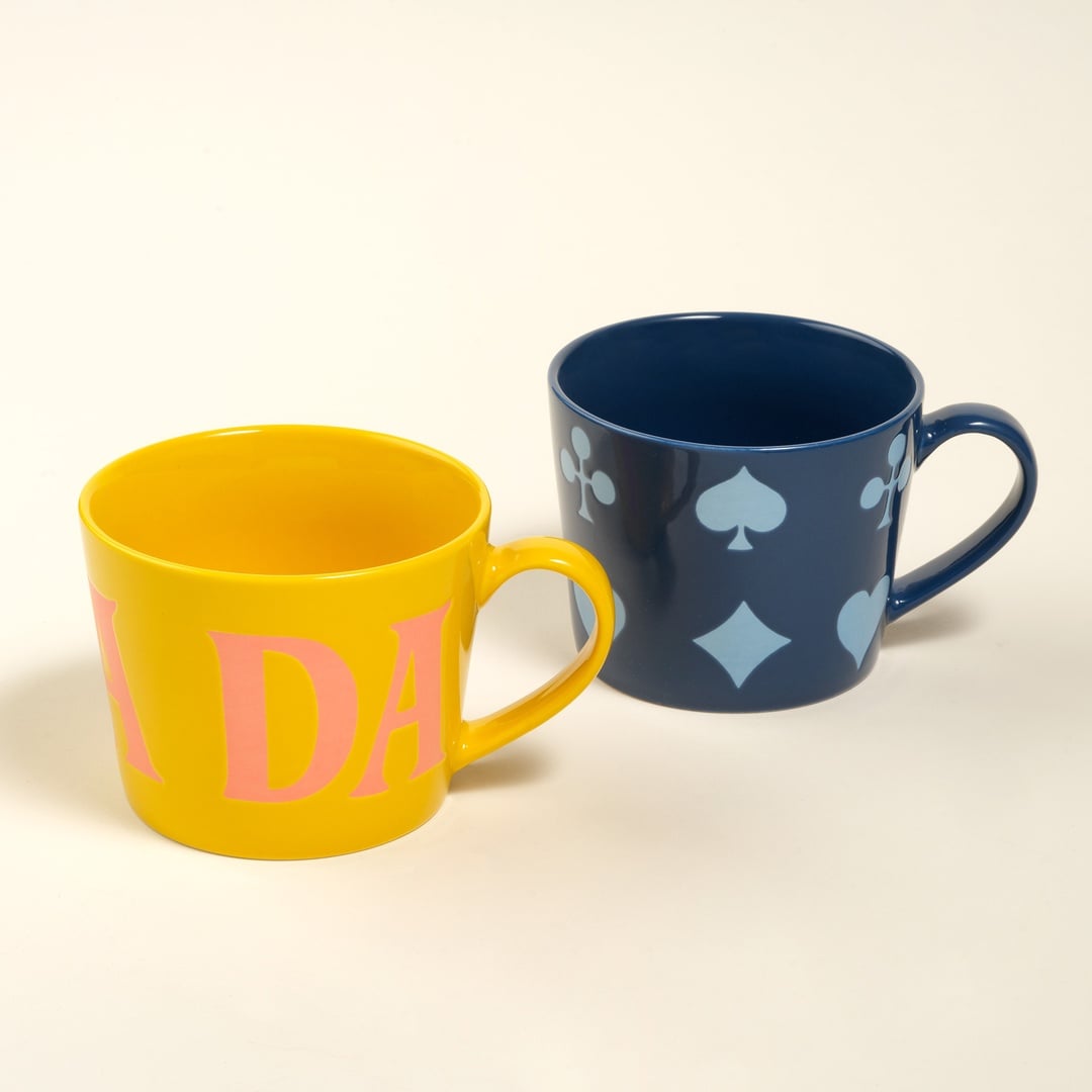 Luohu Porselen Kupa 360 Ml Mavi