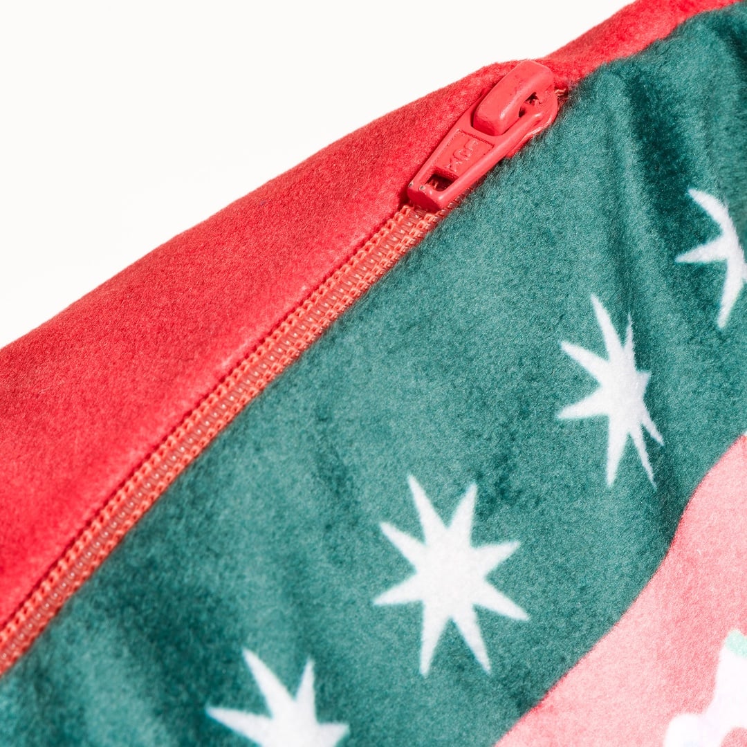 Hansı Dijital Baskılı Dolgulu Kırlent 50x50 Cm Renkli