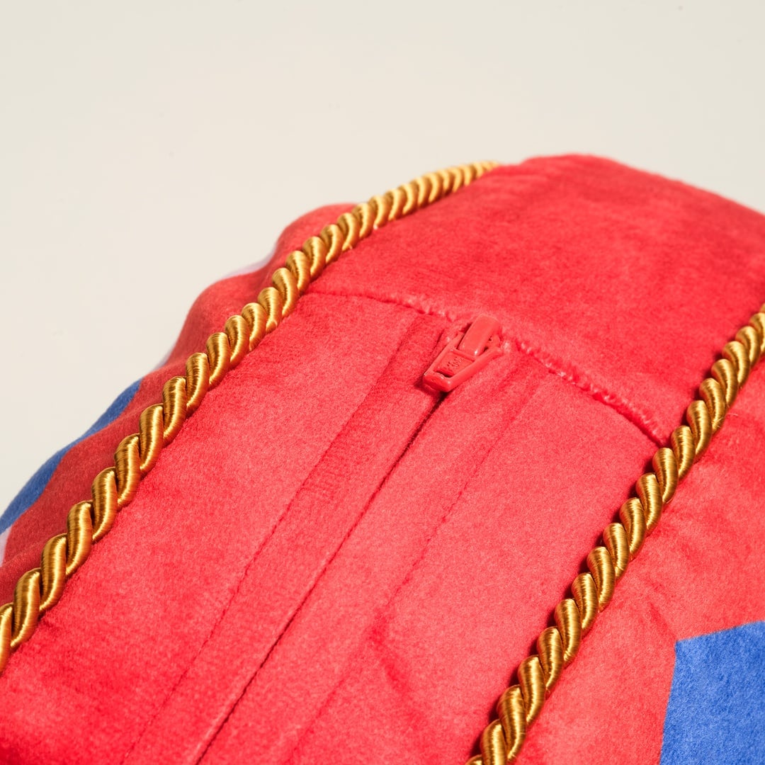 Hansı Dijital Baskılı Dolgulu Kırlent 40 Cm Renkli