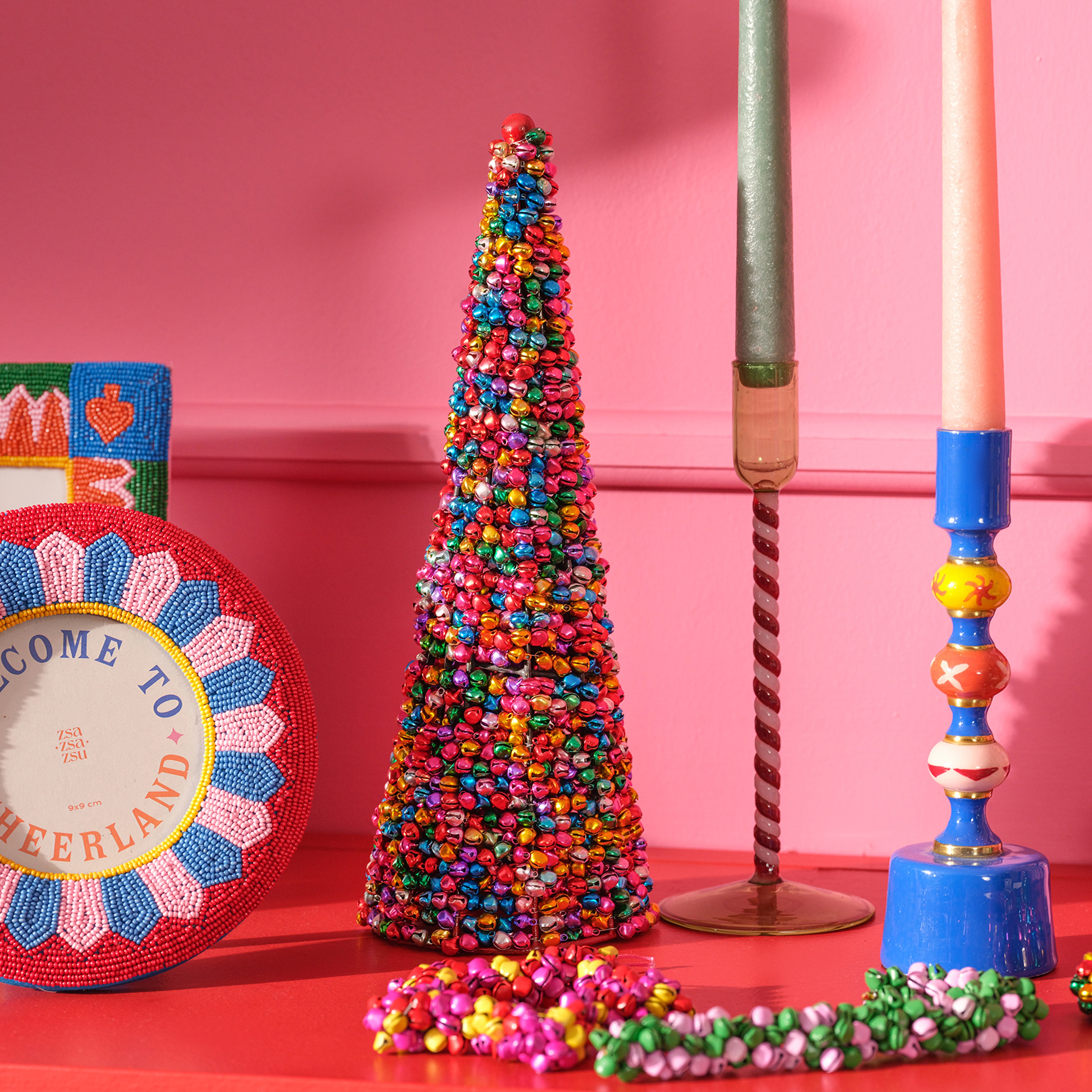 Bombay Demir - Alumınyum Dekoratif Obje 32x10 Cm Renkli