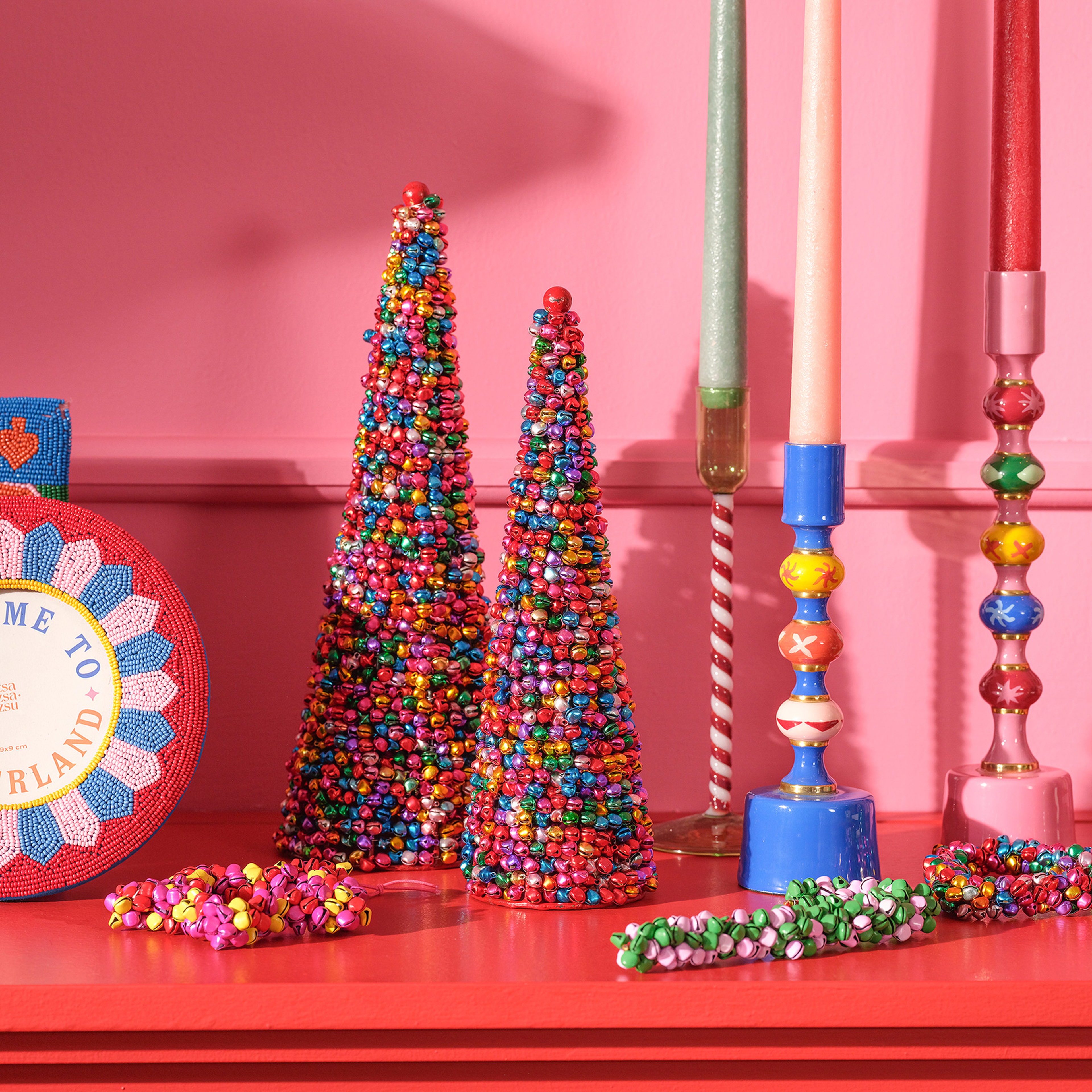 Bombay Demir - Alumınyum Dekoratif Obje 25x8.5 Cm Renkli