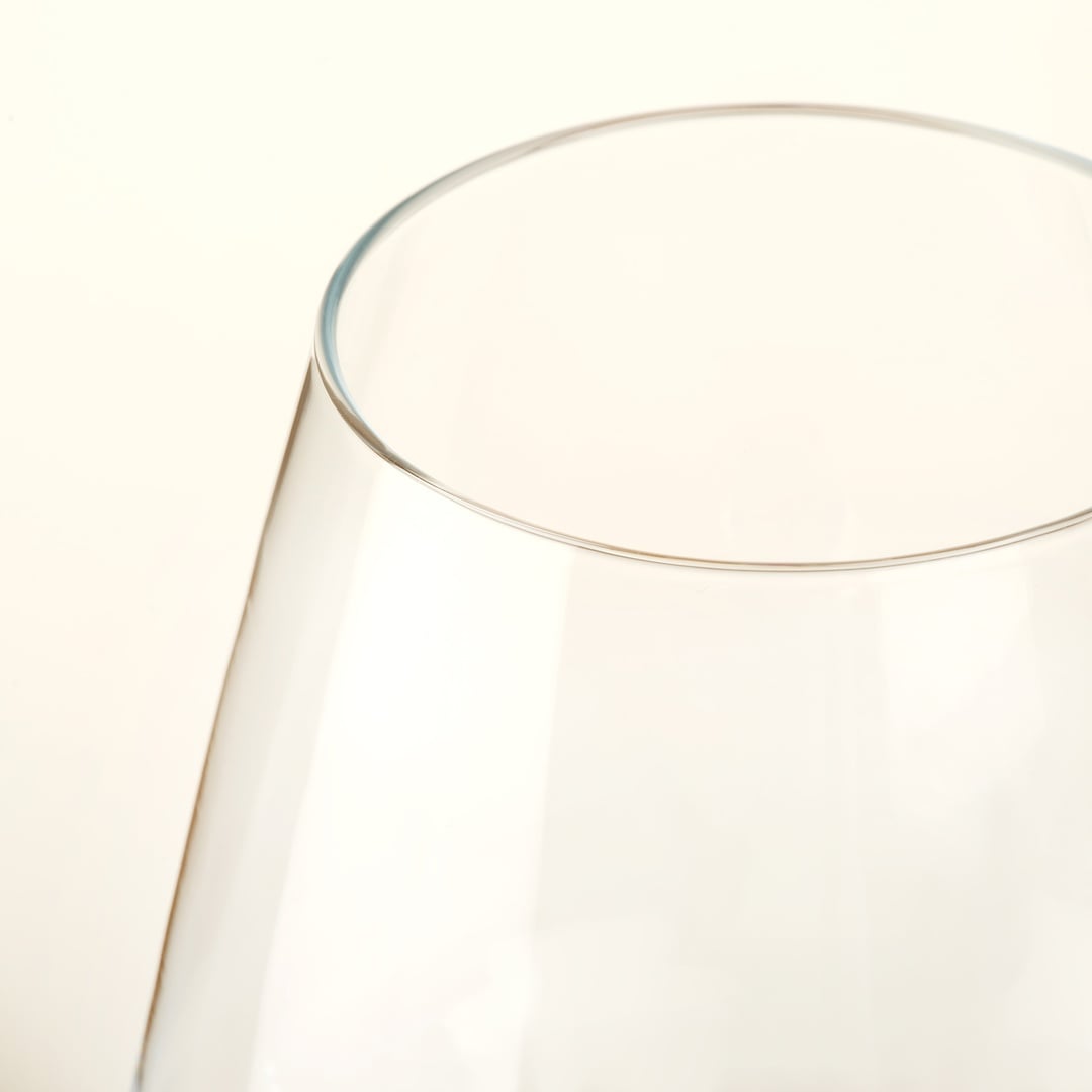 Loess Cam Kadeh 580 Ml Mavi - Pembe