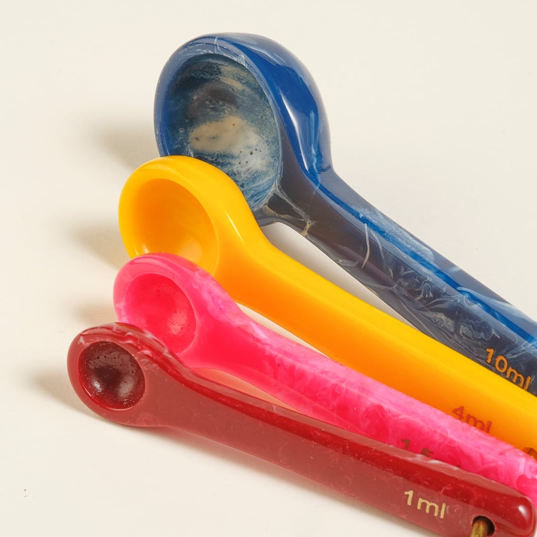 Tanda Plastik Kaşık Seti 13x4x2 Cm Renkli