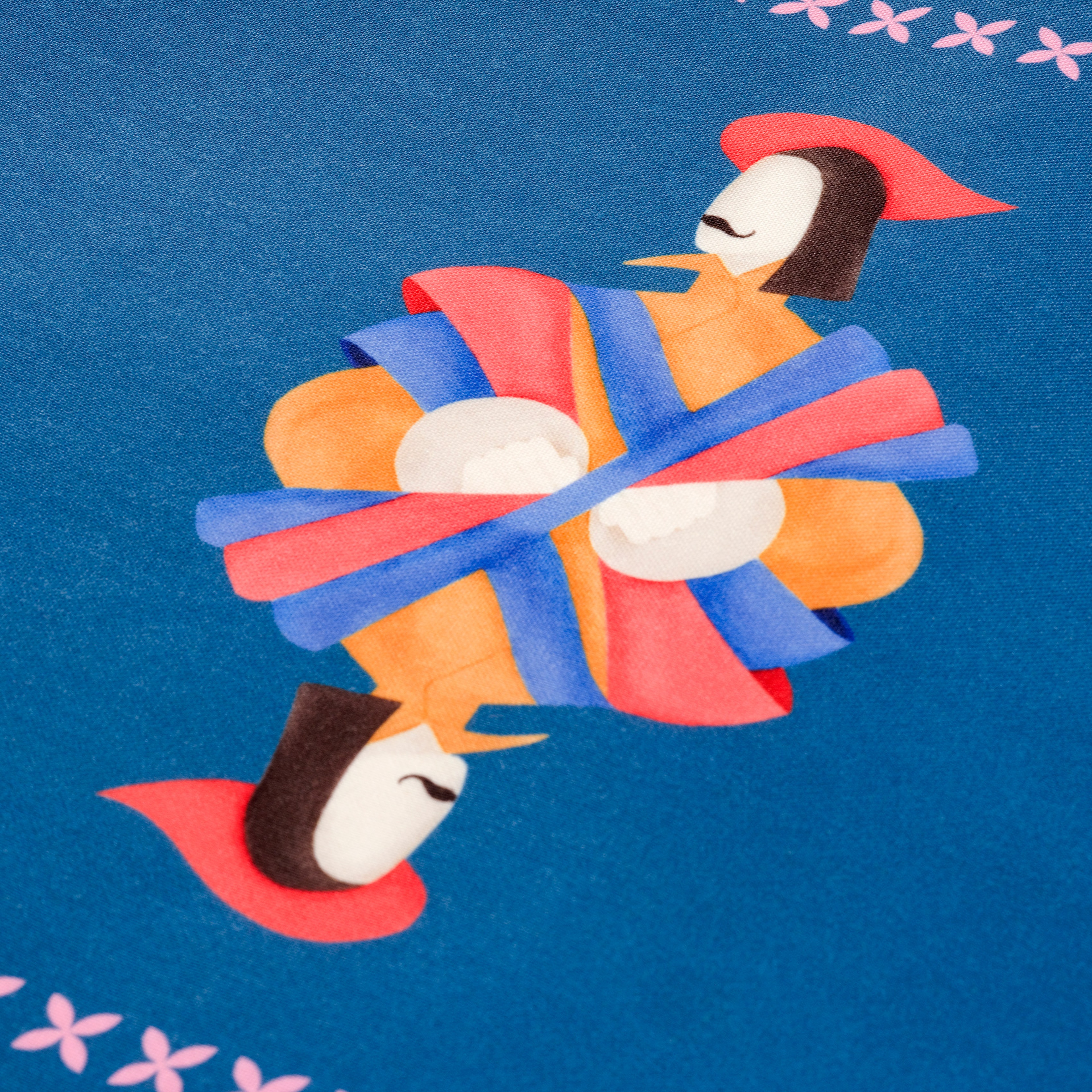 Nilüfer Dijital Baskılı Polyester Amerikan Servis 35x50 Cm Sarı