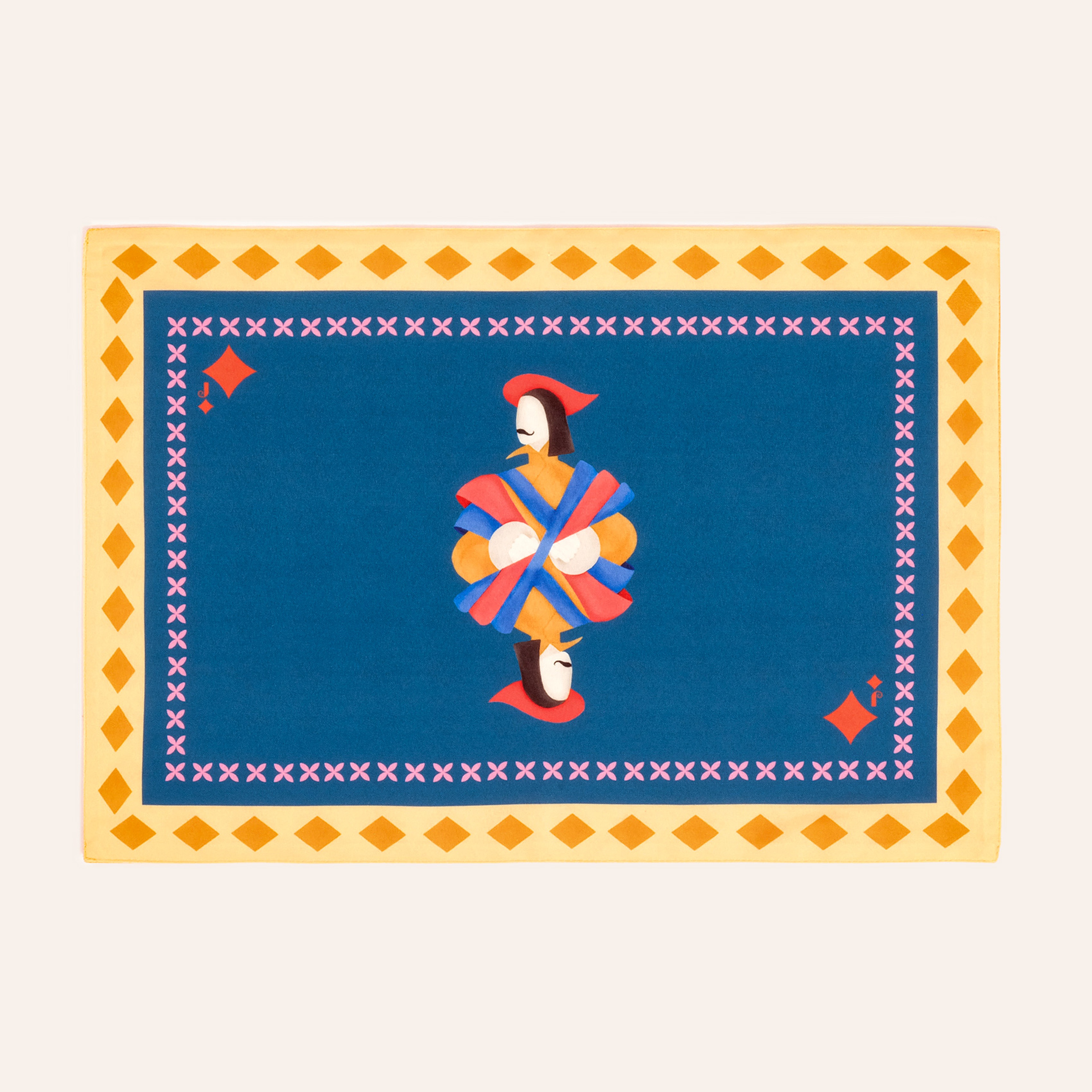 Nilüfer Dijital Baskılı Polyester Amerikan Servis 35x50 Cm Sarı