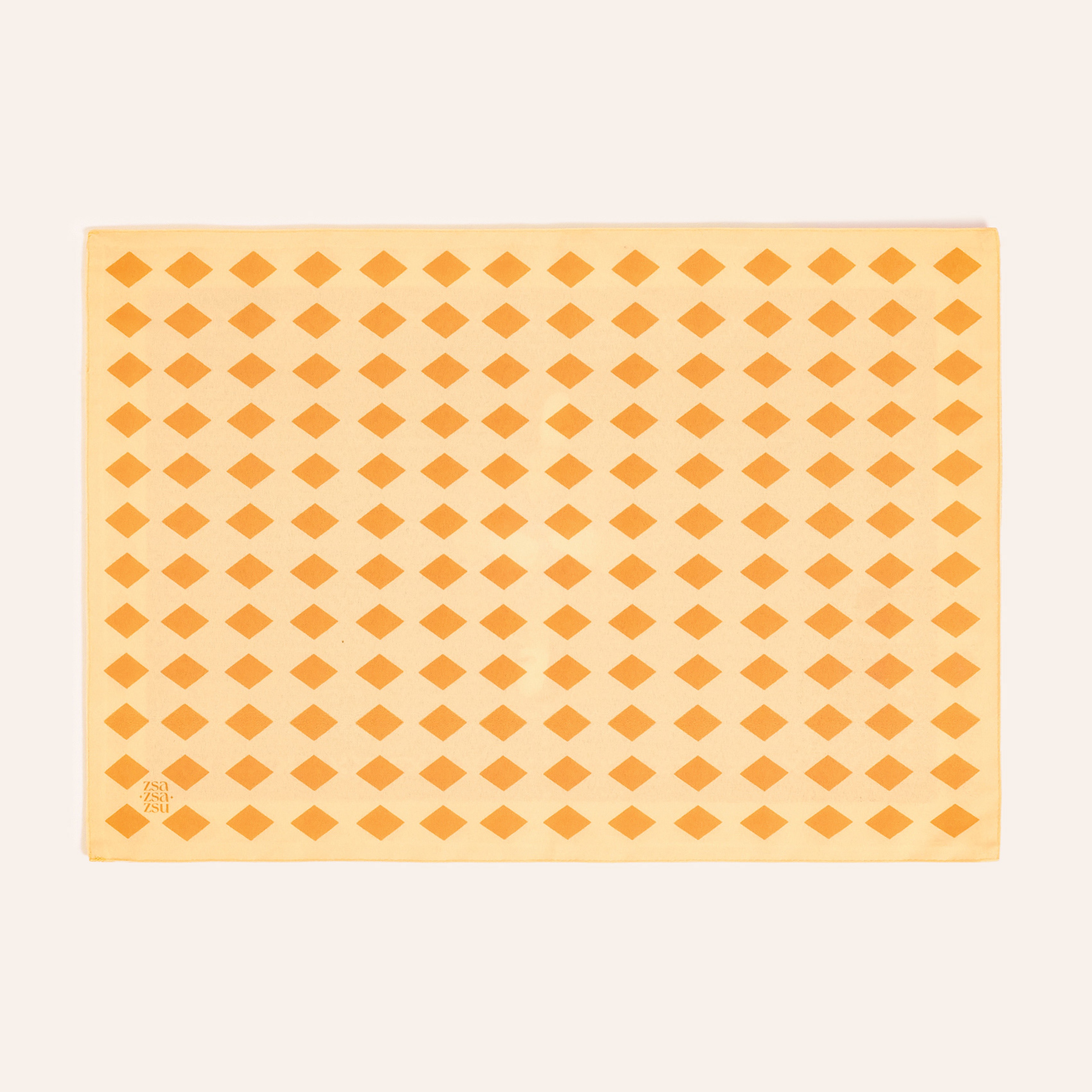 Nilüfer Dijital Baskılı Polyester Amerikan Servis 35x50 Cm Sarı