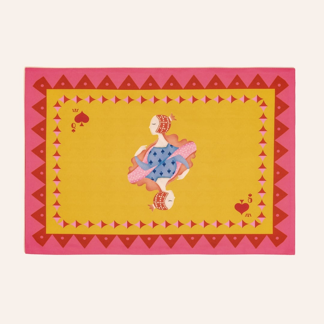 Nilüfer Dijital Baskılı Polyester Amerikan Servis 35x50 Cm Pembe