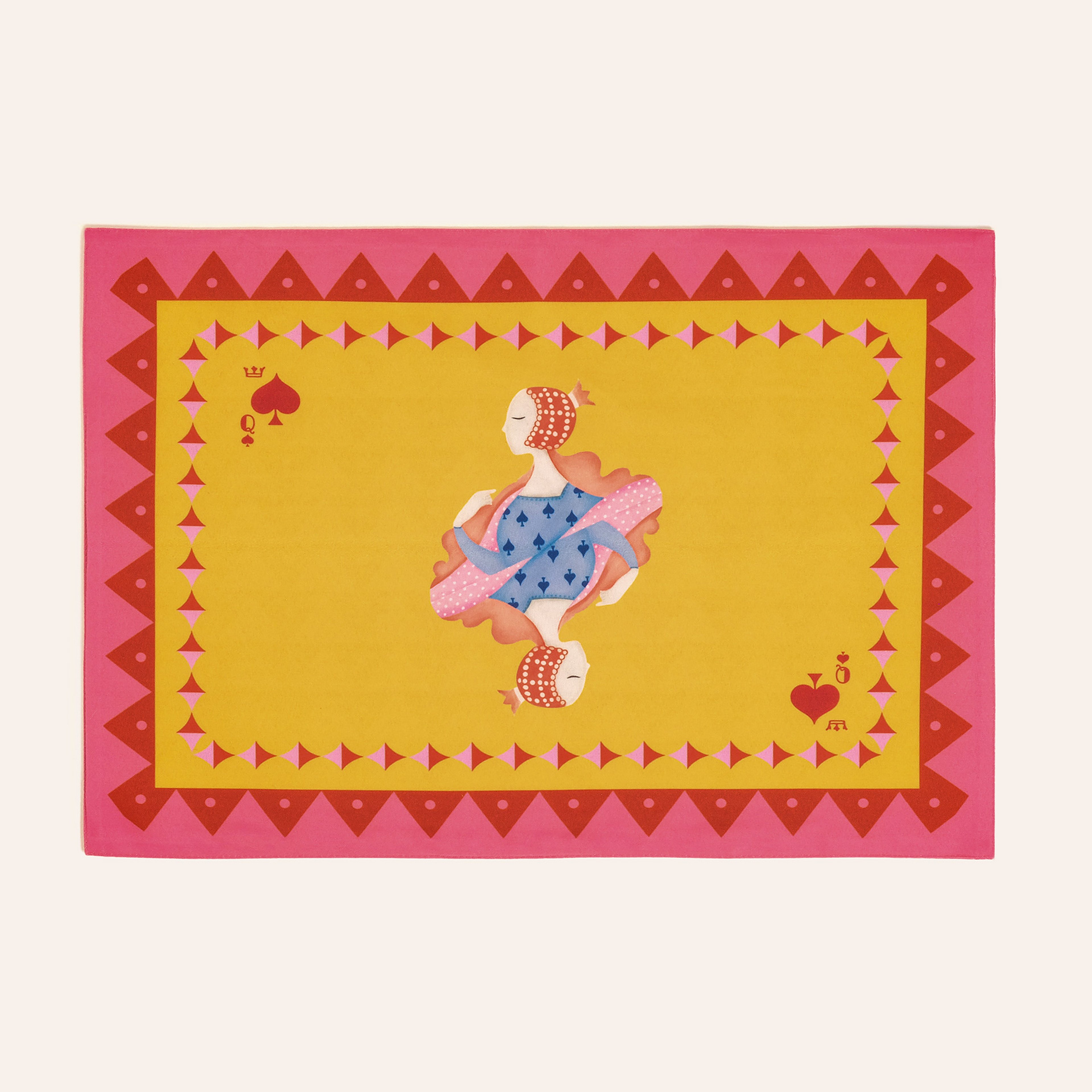 Nilüfer Dijital Baskılı Polyester Amerikan Servis 35x50 Cm Pembe