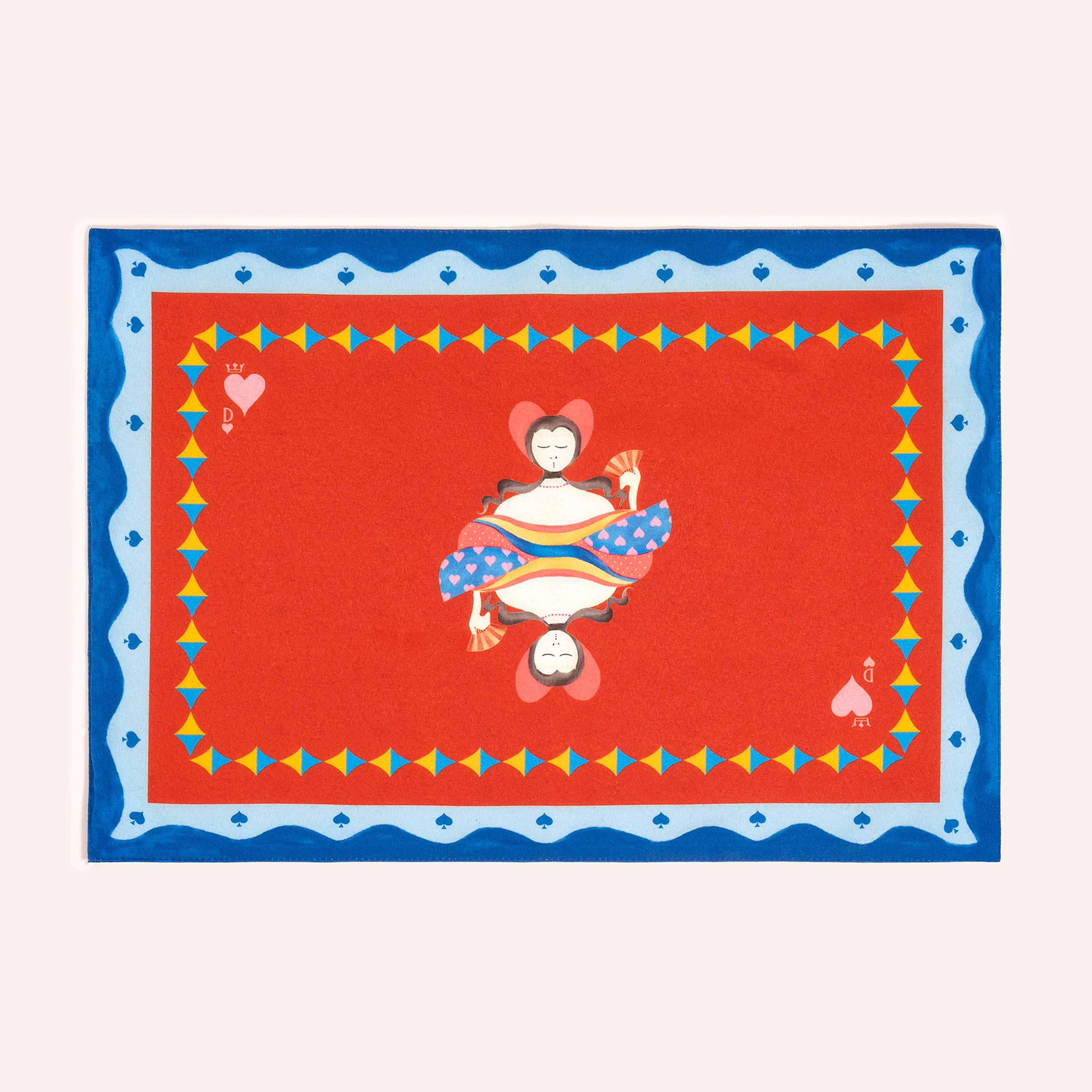 Nilüfer Dijital Baskılı Polyester Amerikan Servis 35x50 Cm Açık Mavi