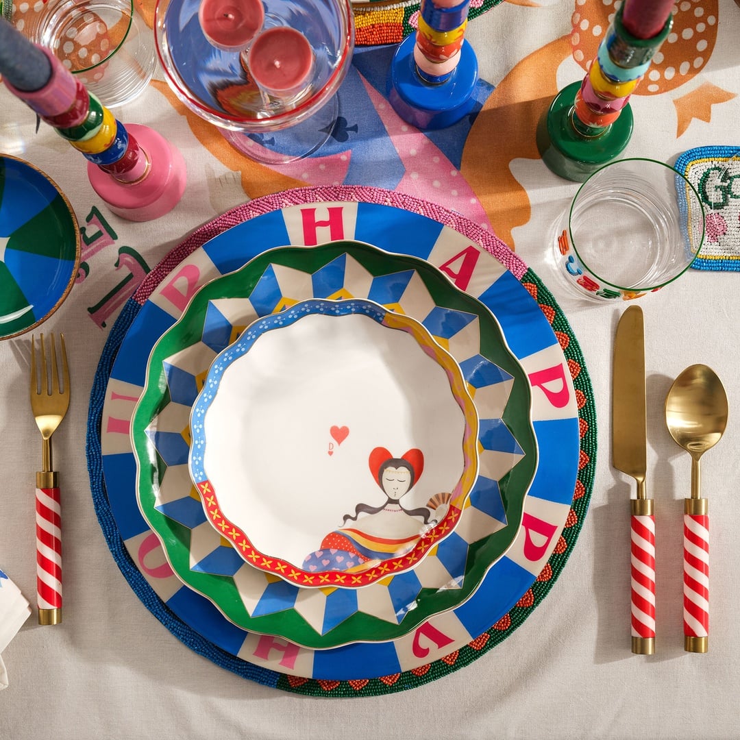 Lakrı Mango Ağacı Supla 32x32x3 Cm Mavi