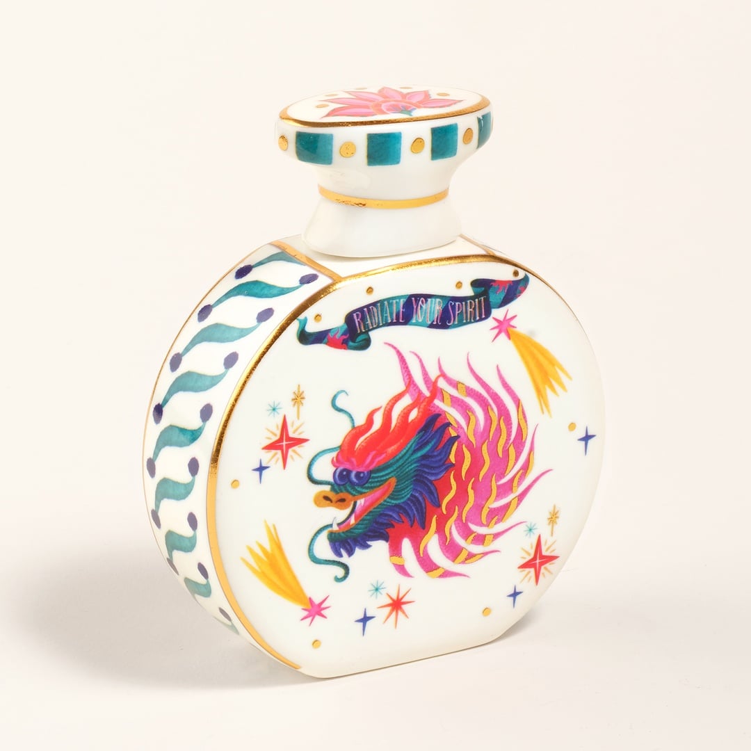 Shekou Porselen Dekoratif Obje 100 Ml Renkli