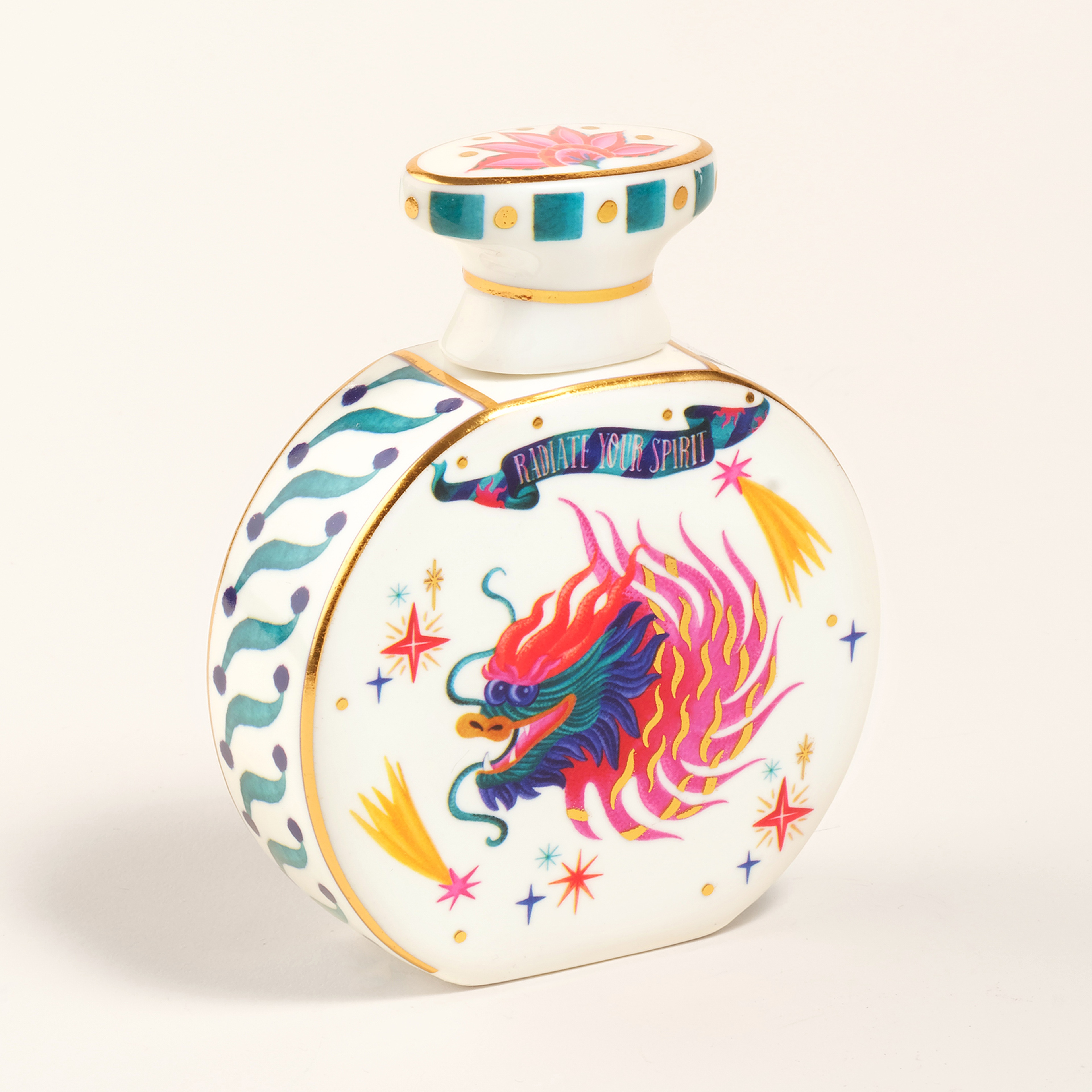 Shekou Porselen Dekoratif Obje 100 Ml Renkli