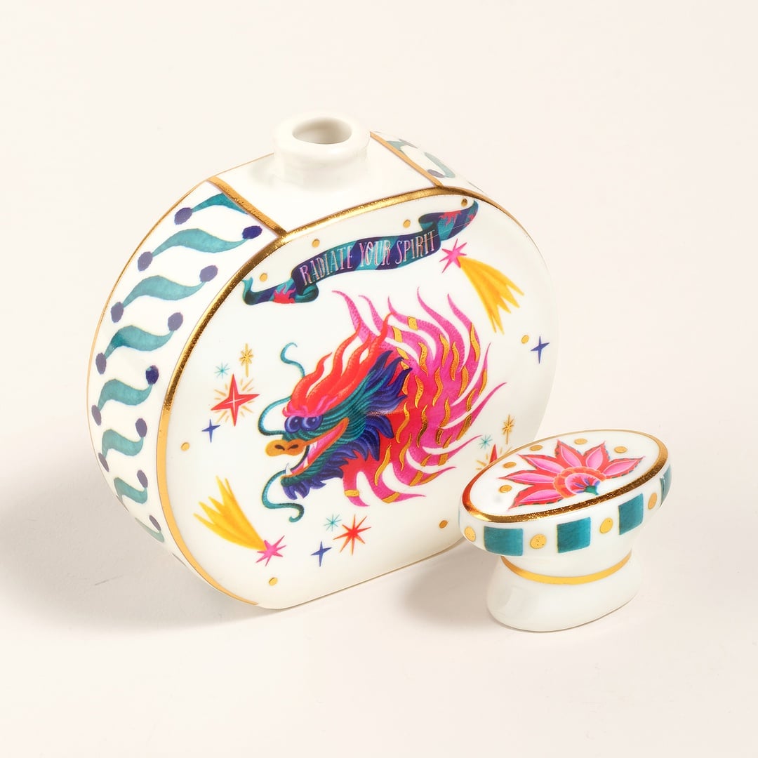 Shekou Porselen Dekoratif Obje 100 Ml Renkli