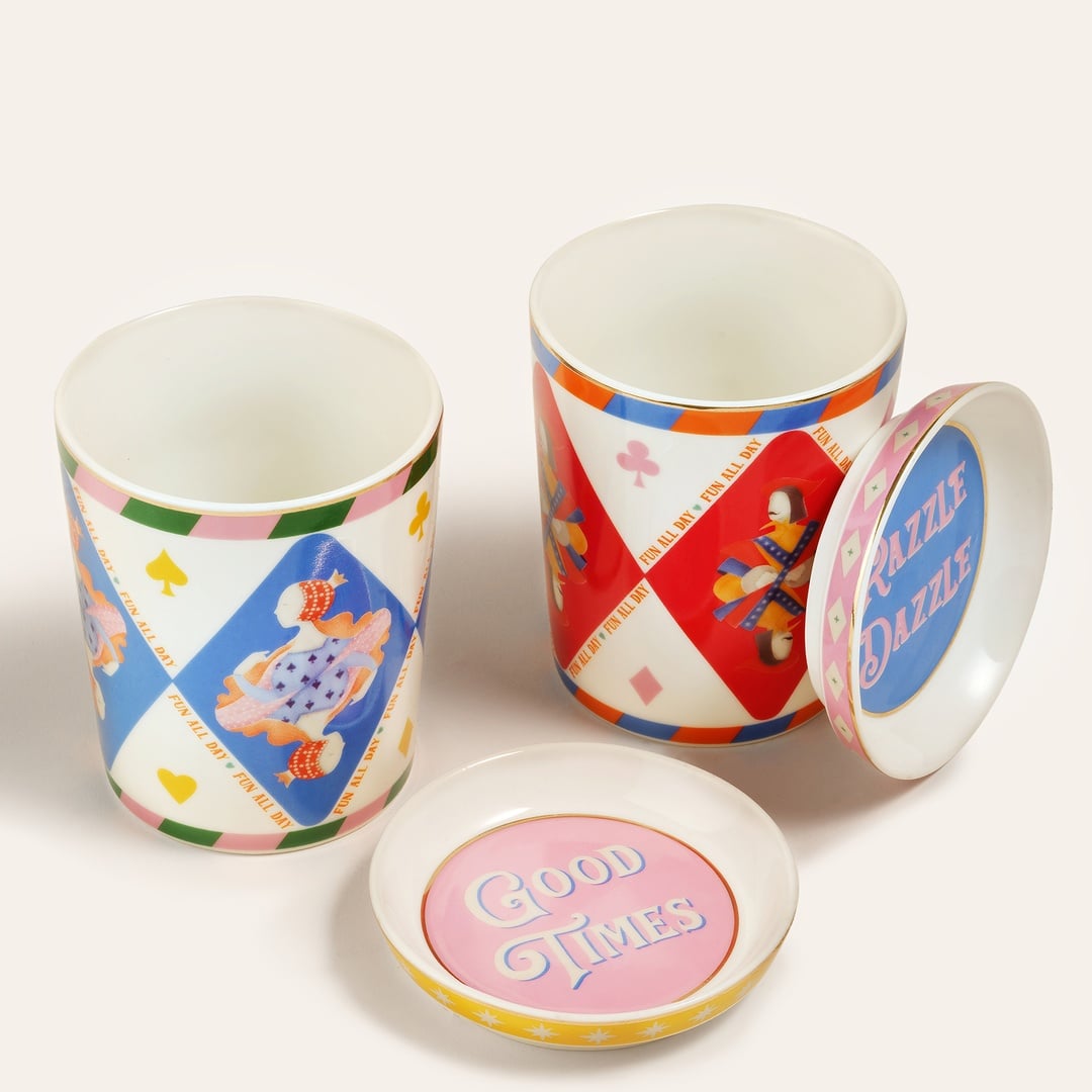 Luohu Porselen Kupa 290 Ml Renkli