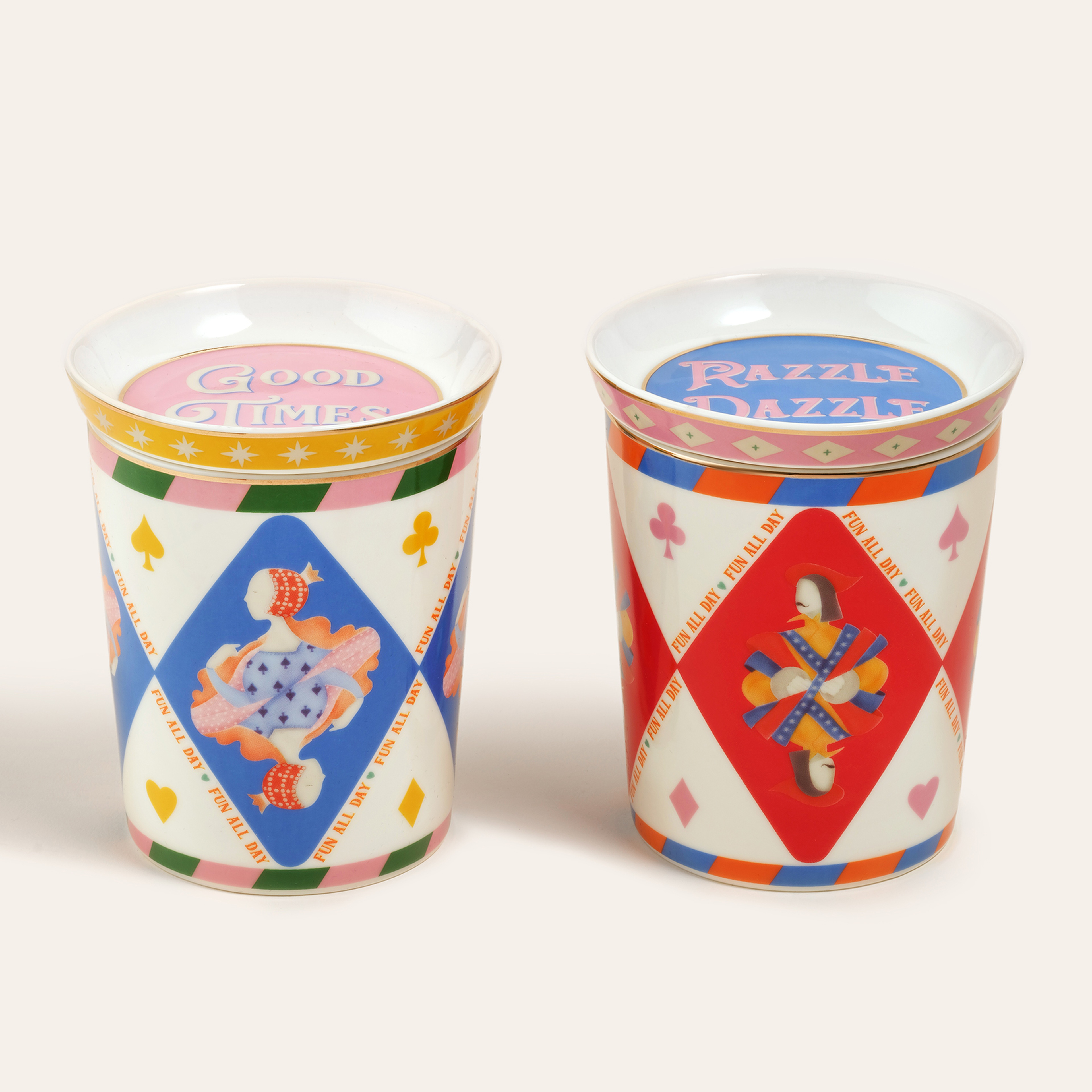 Luohu Porselen Kupa 290 Ml Renkli