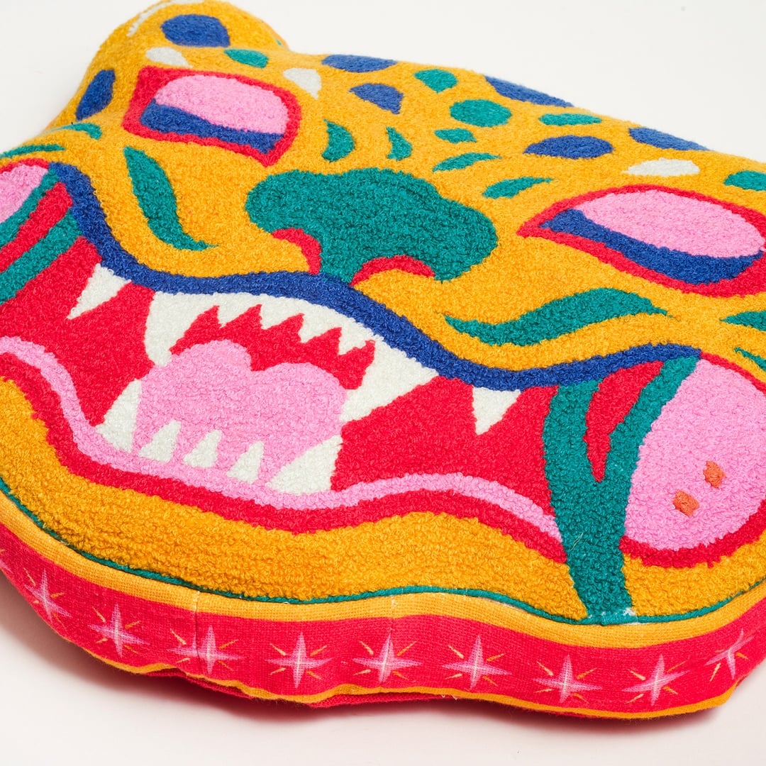 Ghunı Tufted Pamuk Dolgulu Kırlent 35x40 Cm Sarı