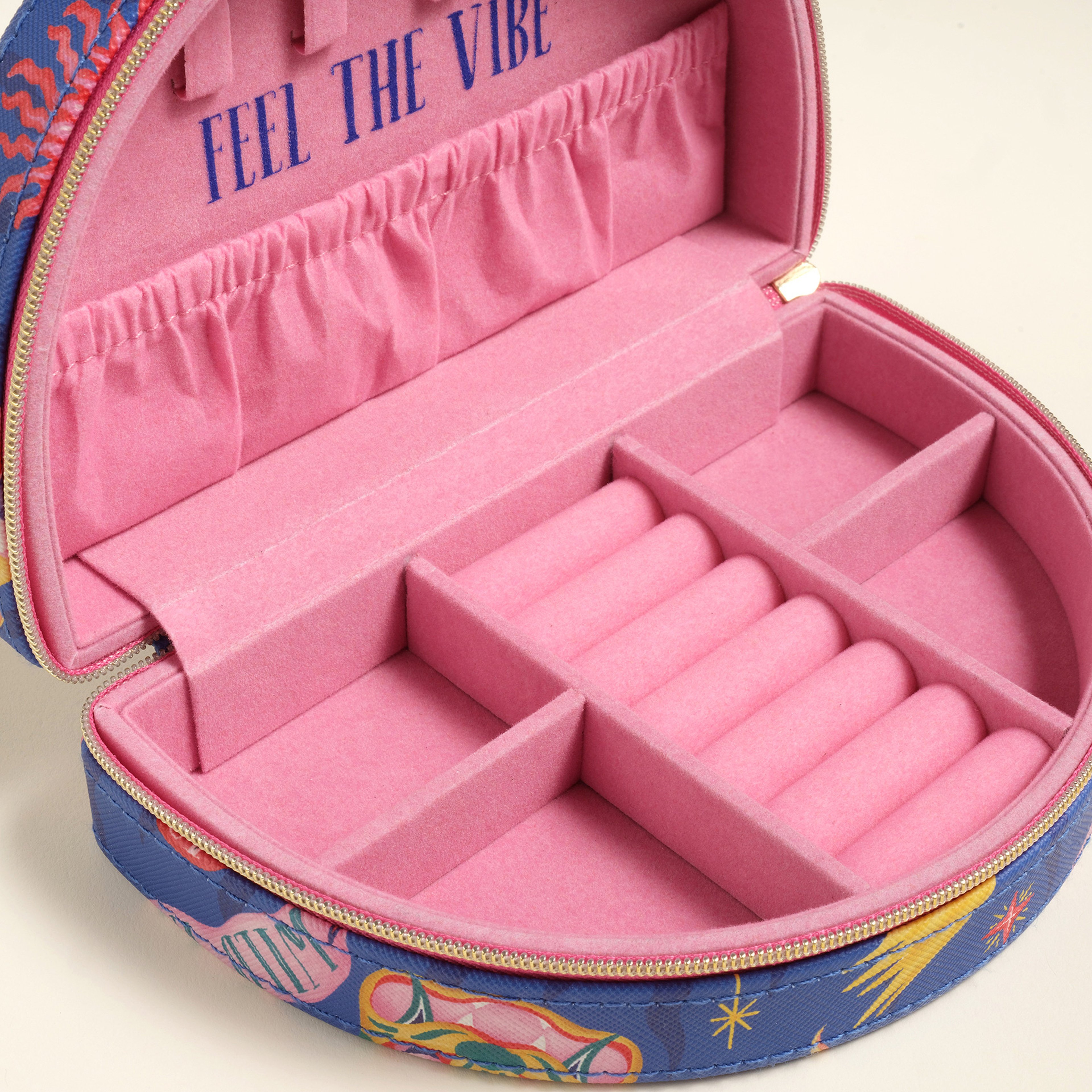 Meılın Pvc Takı Kutusu 17x11x6 Cm Koyu Mavi