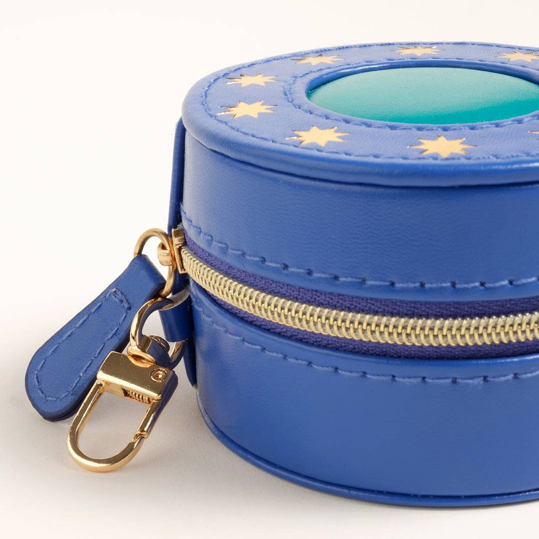 Meılın Pvc Airpods Kılıfı 8x8x5.5 Cm Koyu Mavi