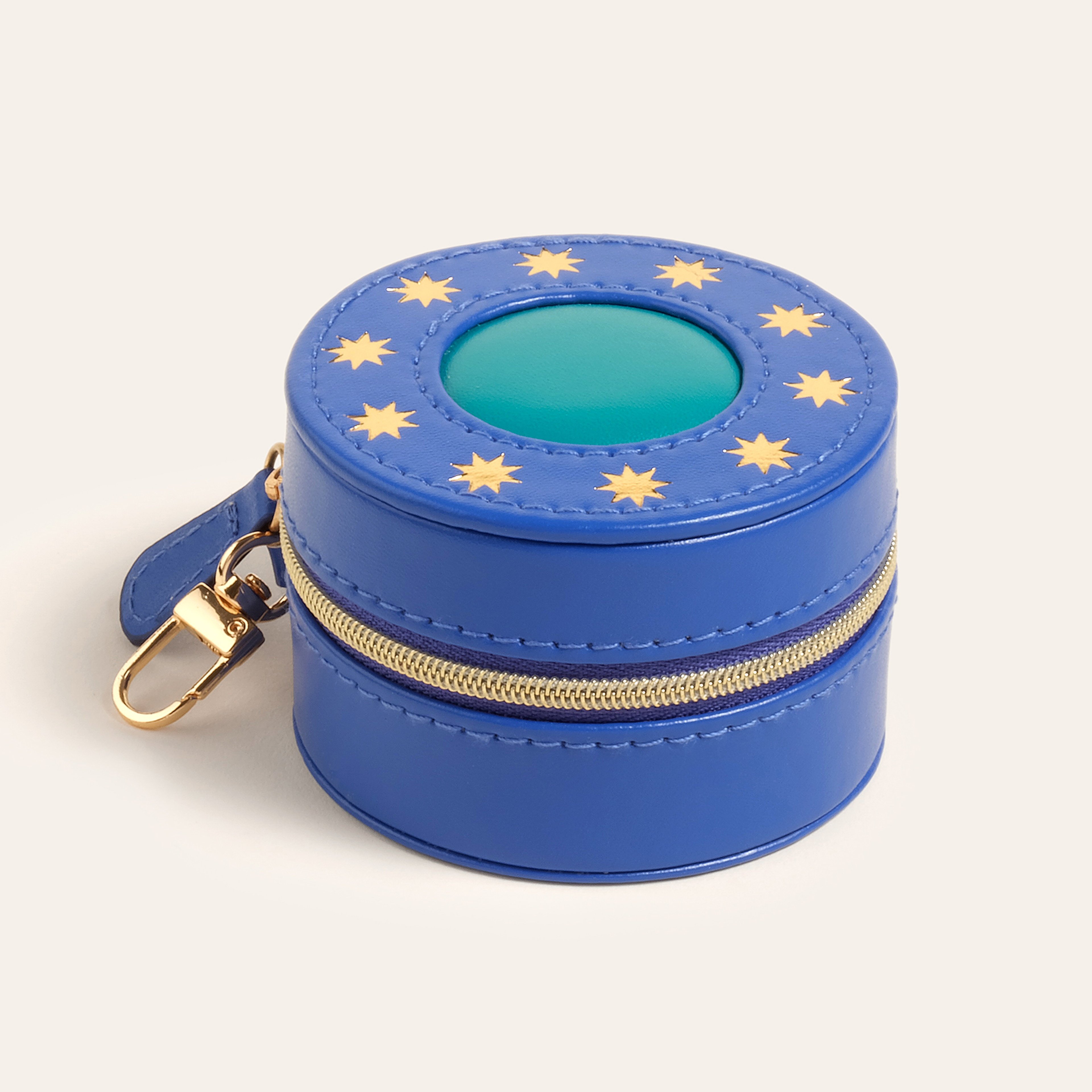 Meılın Pvc Airpods Kılıfı 8x8x5.5 Cm Koyu Mavi