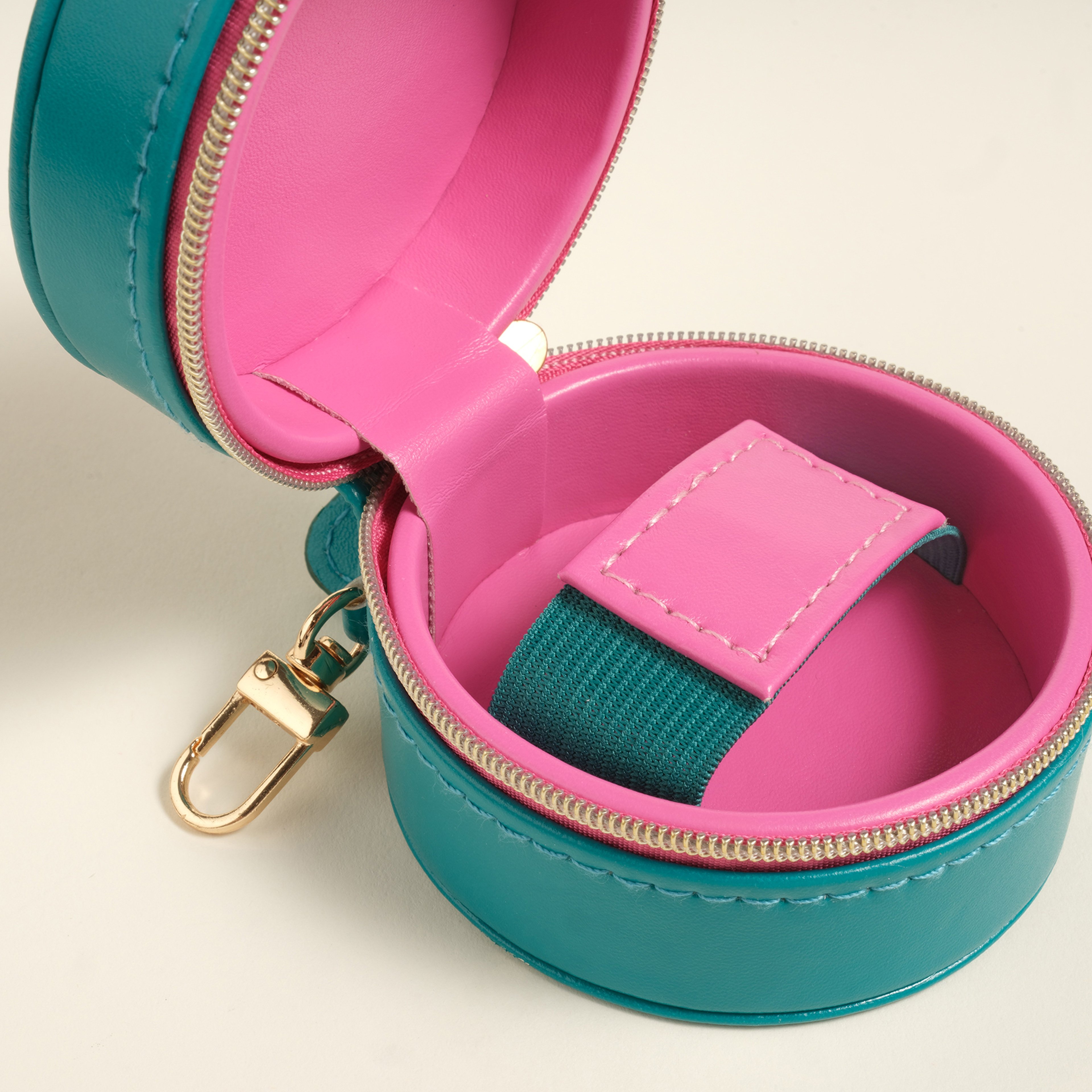 Meılın Pvc Airpods Kılıfı 8x8x5.5 Cm Koyu Yeşil